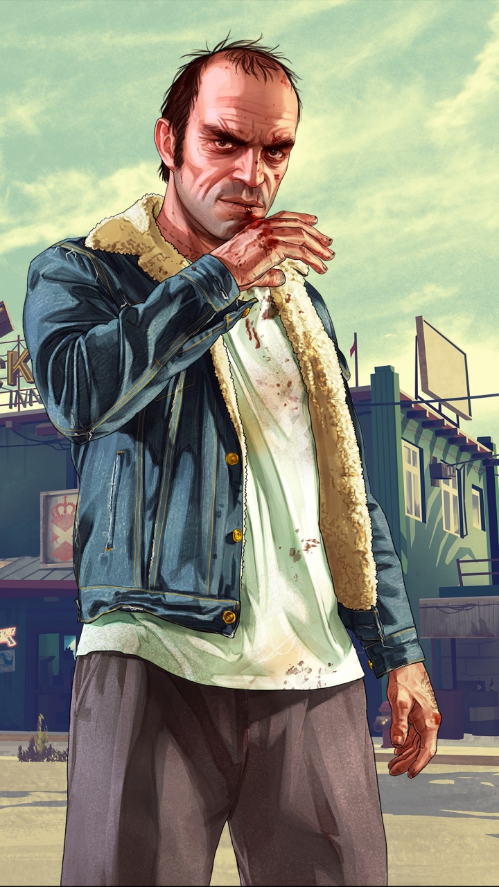 Download mobile wallpaper Video Game, Grand Theft Auto, Grand Theft Auto V for free.