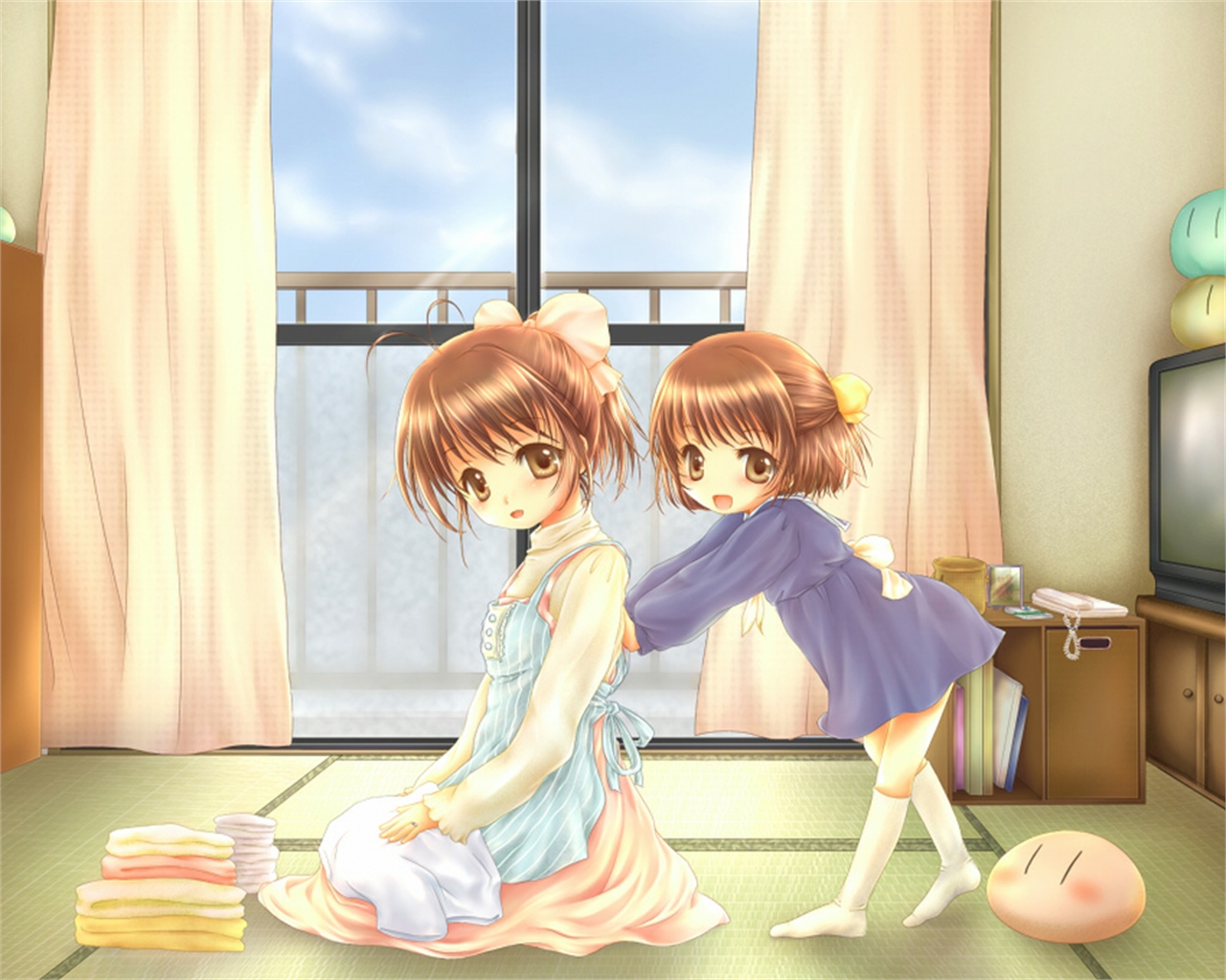 Laden Sie das Animes, Clannad, Nagisa Furukawa, Ushio Okazaki-Bild kostenlos auf Ihren PC-Desktop herunter