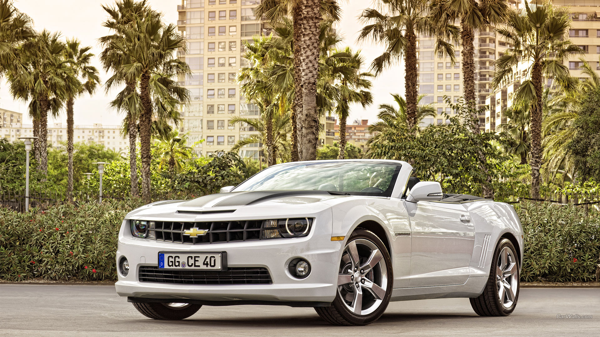 Laden Sie Chevrolet Camaro Cabrio HD-Desktop-Hintergründe herunter