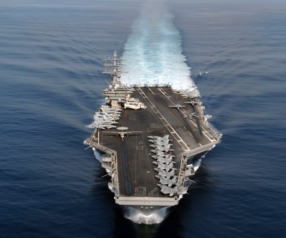 Baixar papel de parede para celular de Militar, Navio De Guerra, Porta Aviões, Uss Ronald Reagan (Cvn 76) gratuito.