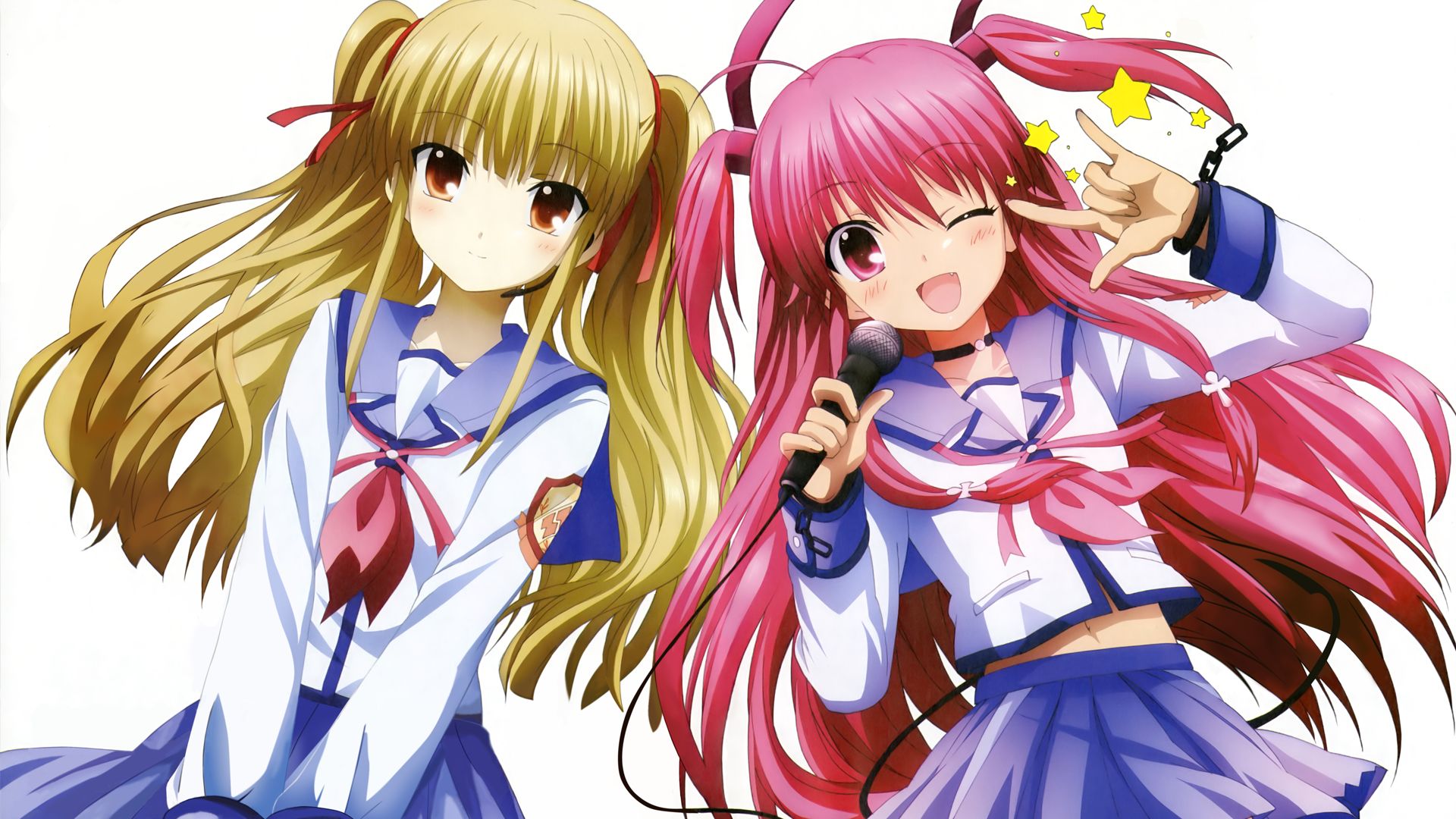 Laden Sie das Animes, Yui (Engel Schlägt!), Angel Beats!, Yusa (Engel Schlägt!)-Bild kostenlos auf Ihren PC-Desktop herunter