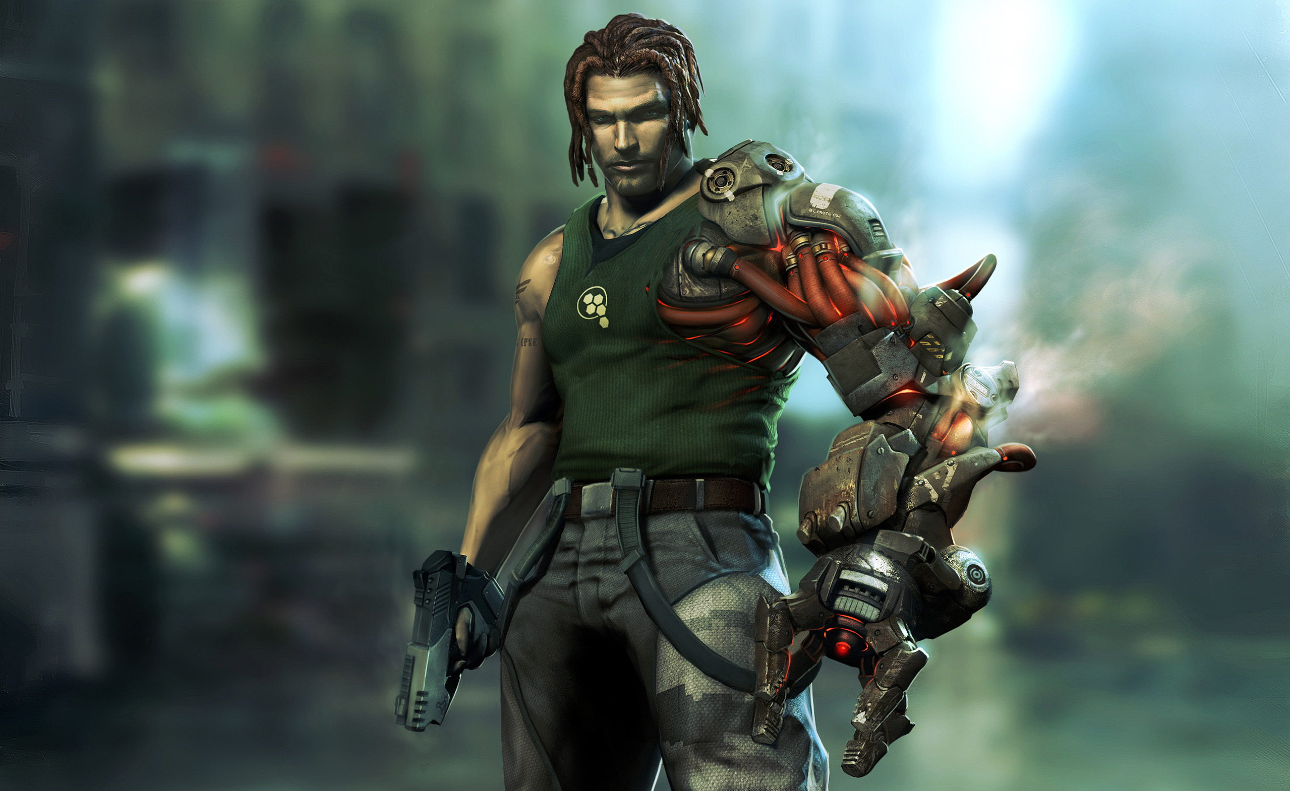 Популярні заставки і фони Bionic Commando на комп'ютер