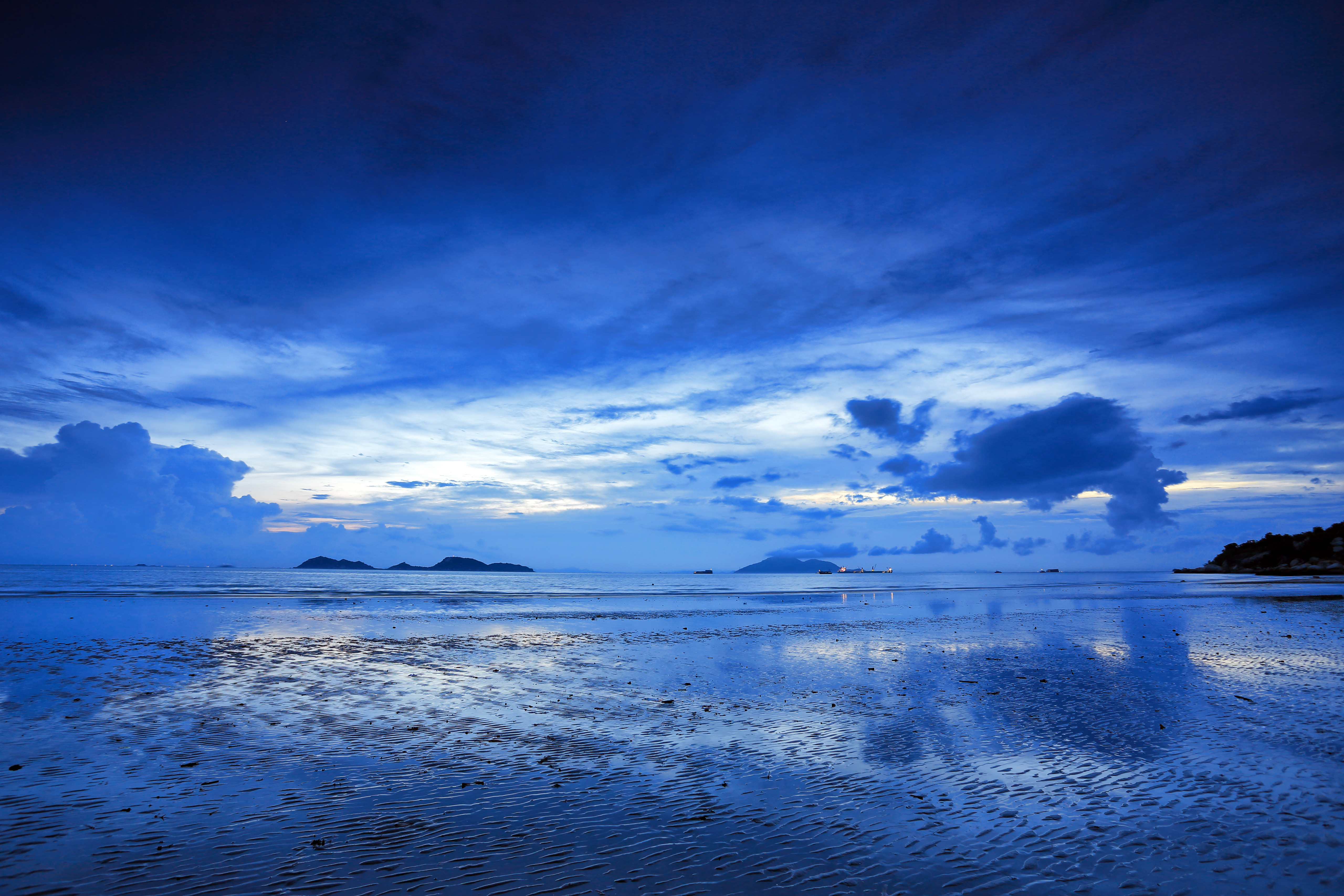 Laden Sie das Natur, Horizont, Sky, Clouds, Wasser-Bild kostenlos auf Ihren PC-Desktop herunter