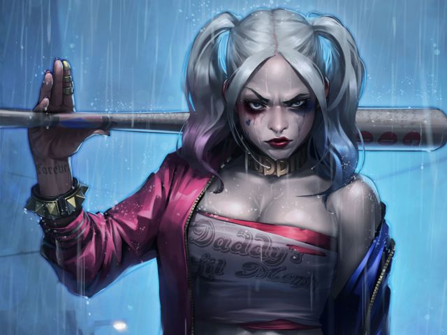 Handy-Wallpaper Comics, Harley Quinn kostenlos herunterladen.