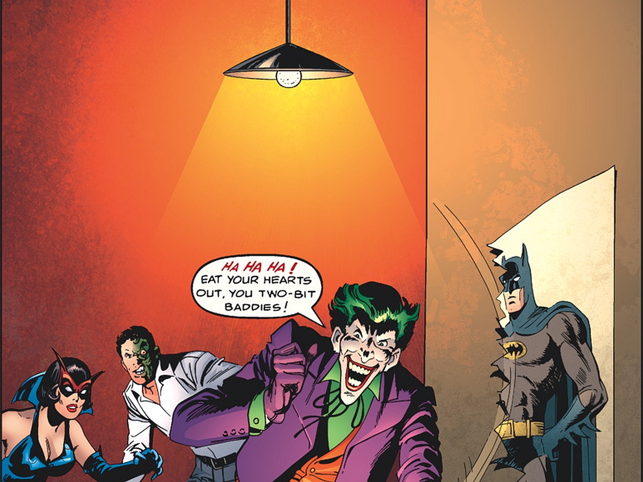 Download mobile wallpaper Batman, Joker, Comics, The Joker: The Clown Prince Of Crime for free.