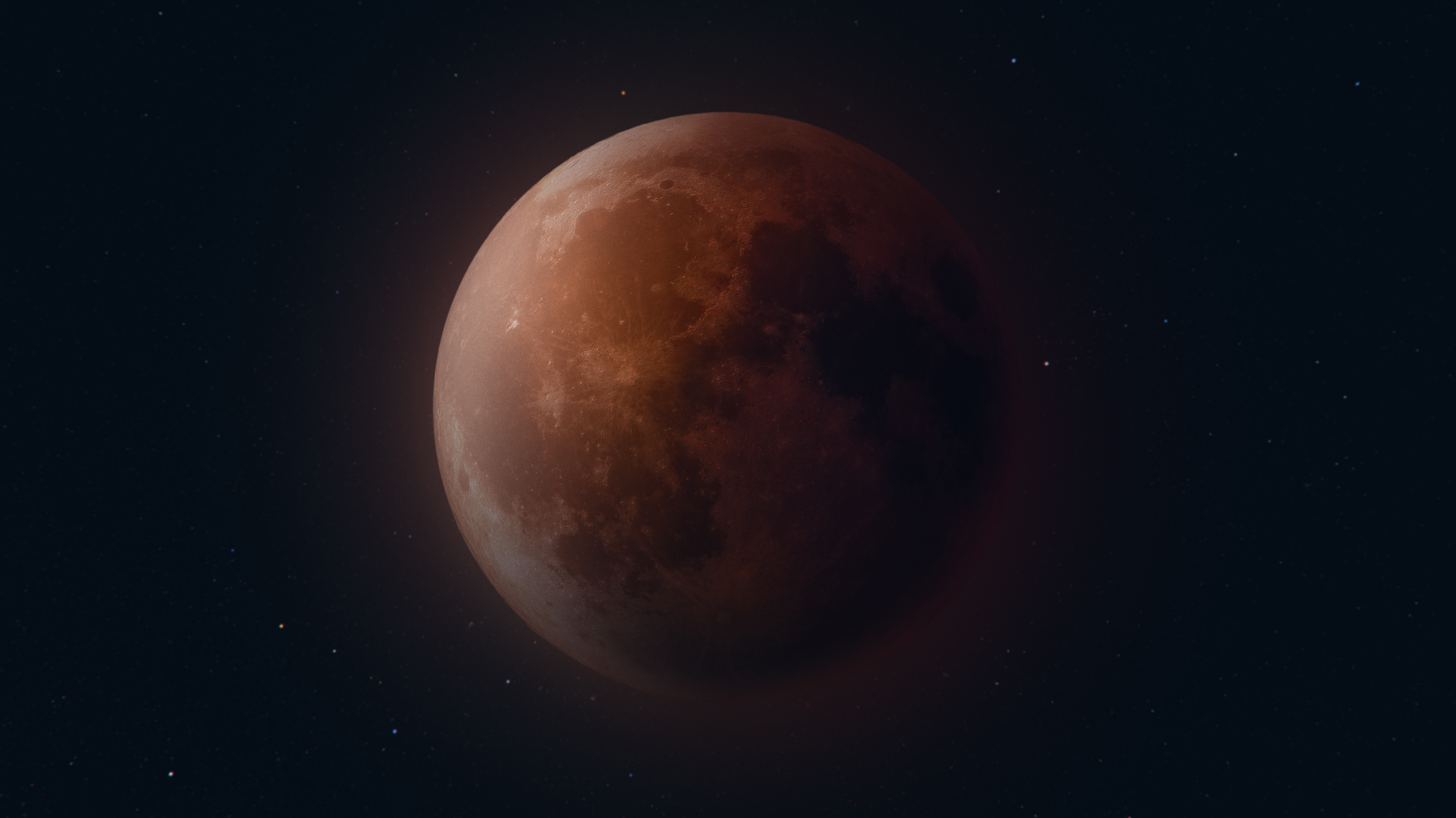 903225 télécharger le fond d'écran éclipse lunaire, lune, terre/nature, lune de sang, etoiles - économiseurs d'écran et images gratuitement