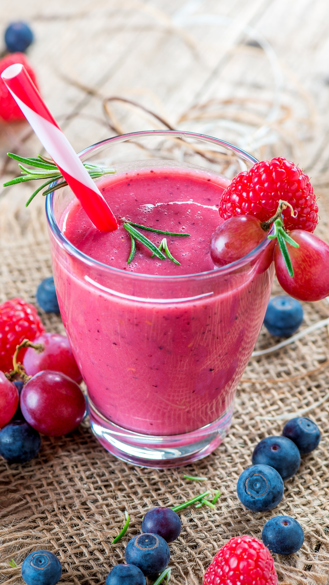 Download mobile wallpaper Food, Blueberry, Raspberry, Berry, Fruit, Drink, Smoothie for free.