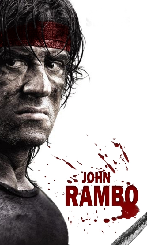 Téléchargez des papiers peints mobile Film, John Rambo gratuitement.