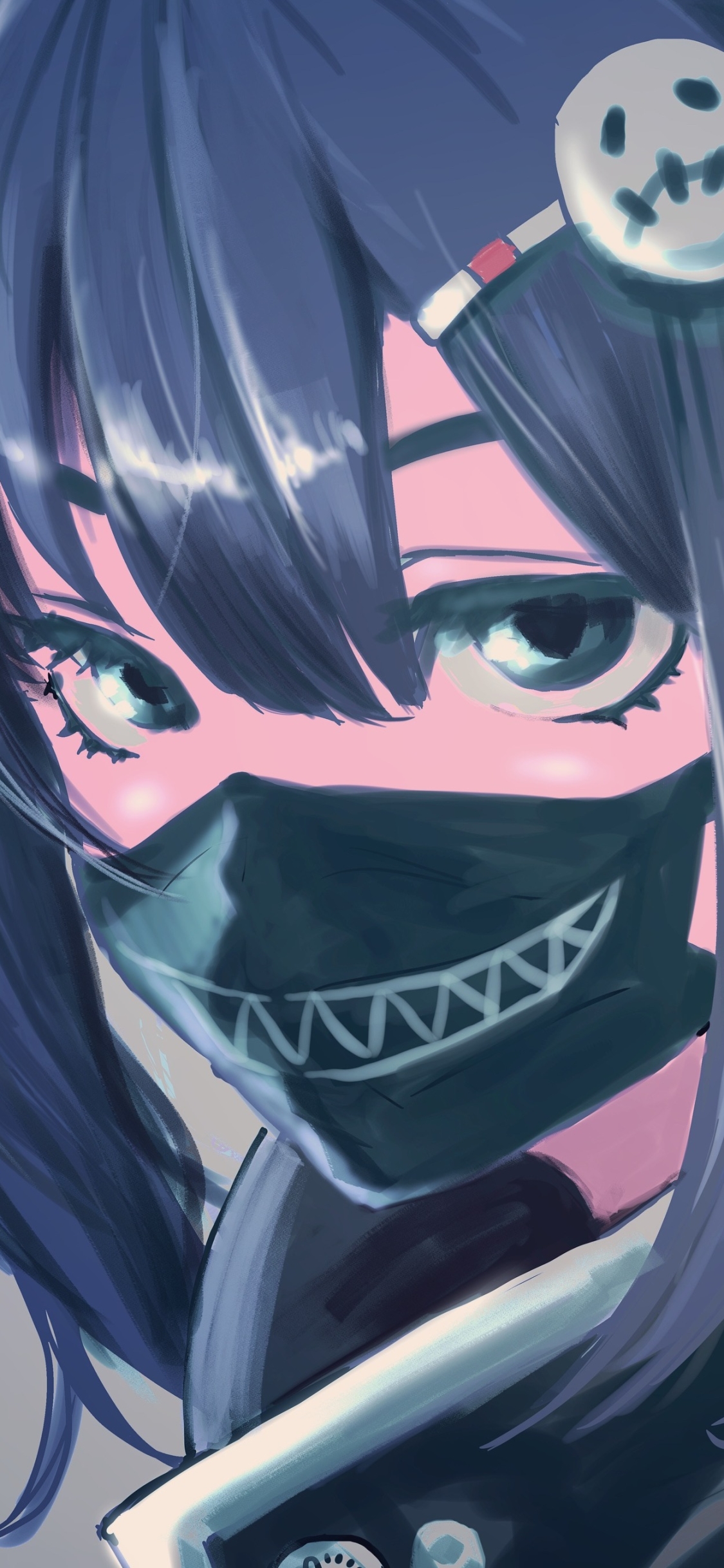 Handy-Wallpaper Maske, Original, Animes kostenlos herunterladen.