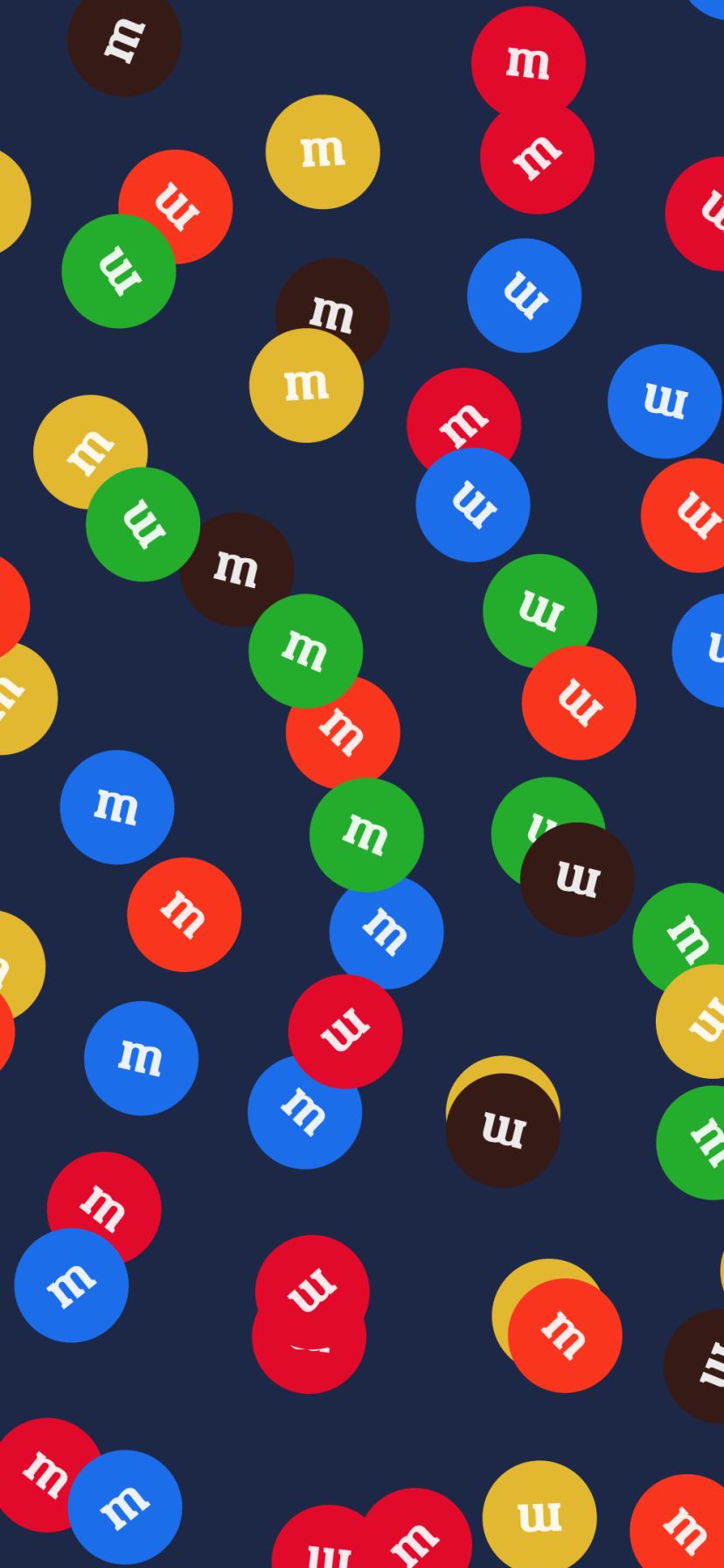 Download mobile wallpaper Products, Minimalist, M&m's for free.