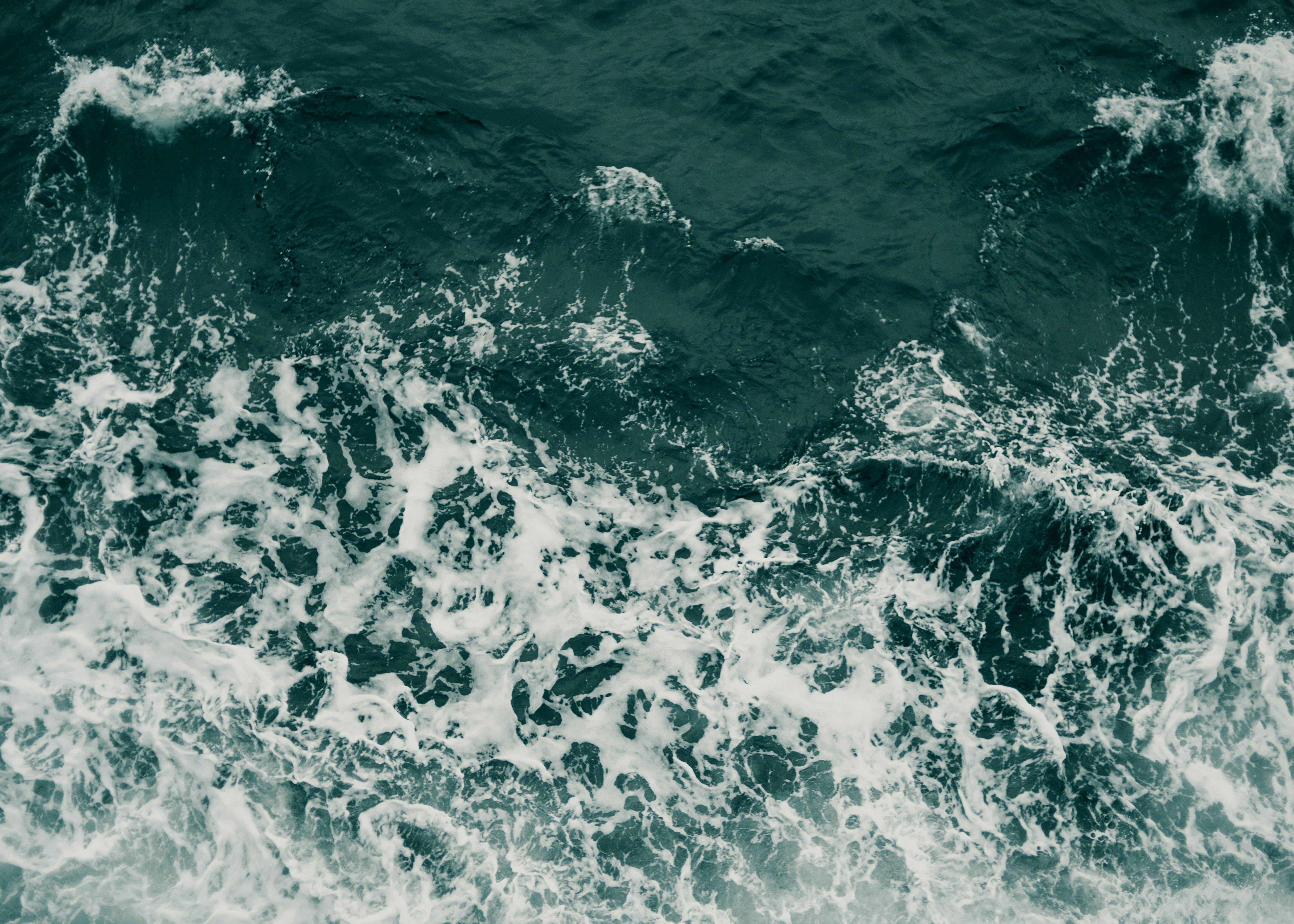 Download mobile wallpaper Foam, Sea, Waves, Spray, Water, Nature for free.