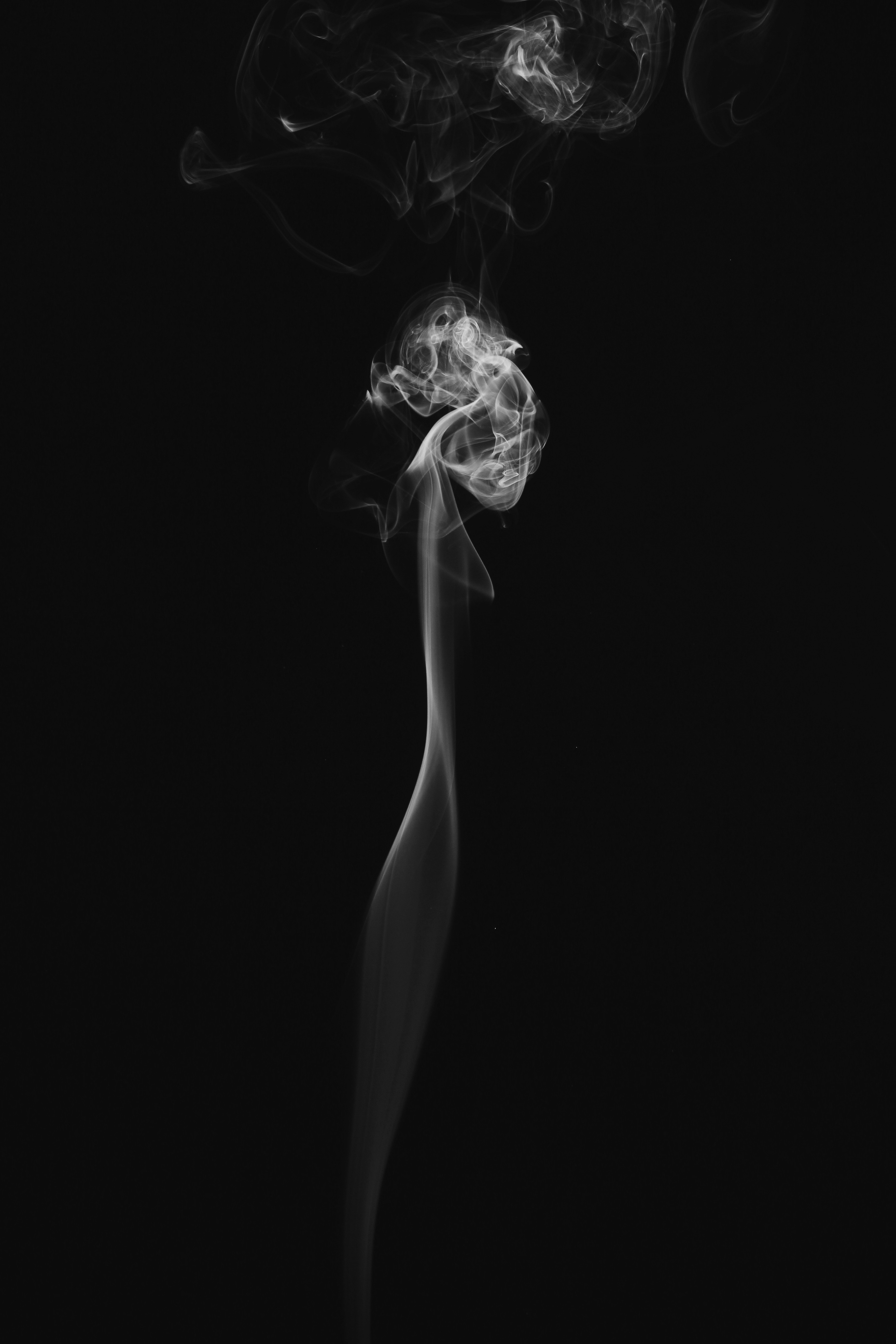 Free download wallpaper Abstract, Bw, Clots, Smoke, Dark, Darkness, Chb on your PC desktop