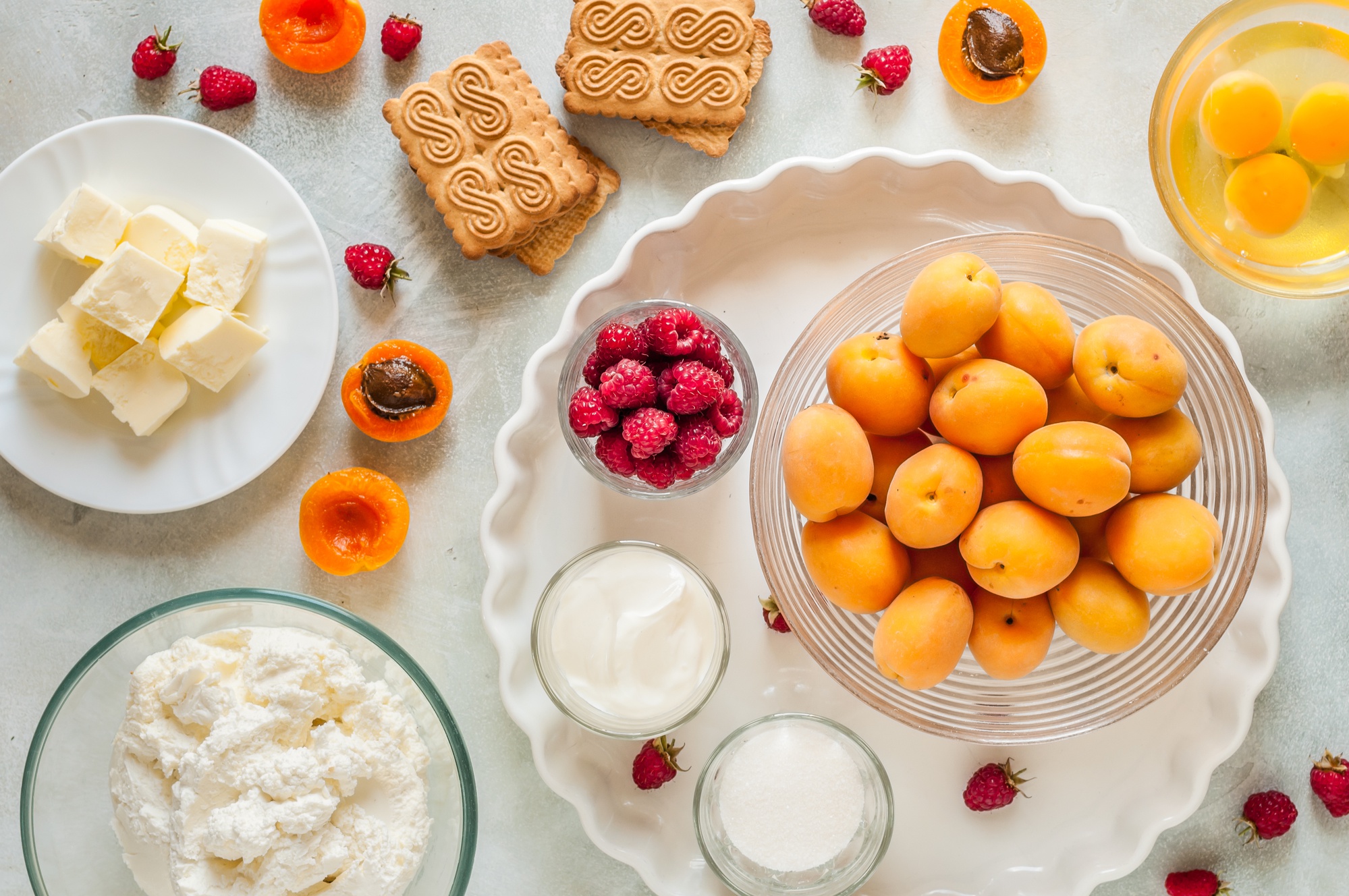 Free download wallpaper Food, Cheese, Raspberry, Still Life, Fruit, Apricot, Cookie on your PC desktop