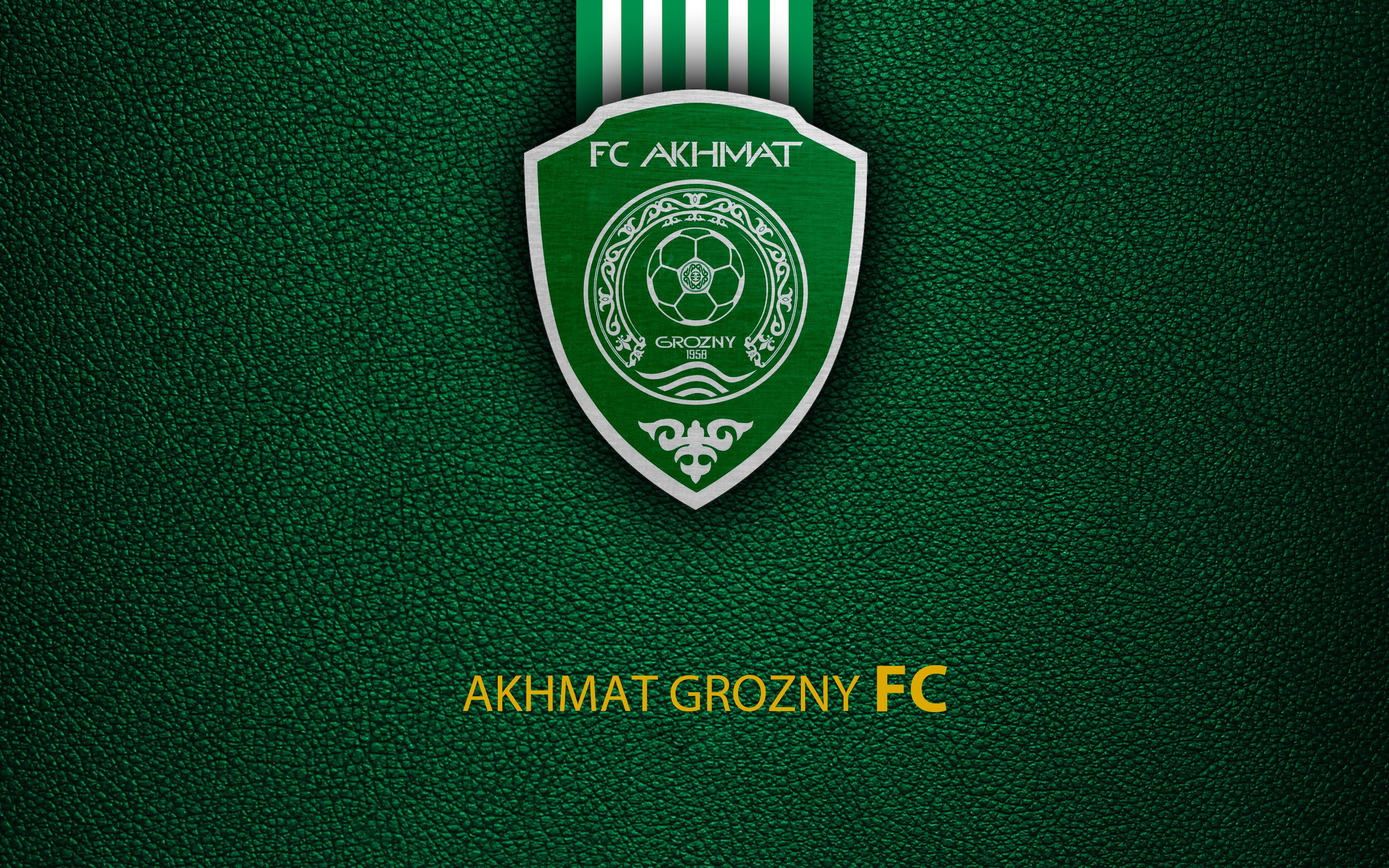 Handy-Wallpaper Sport, Fußball, Logo, Emblem, Fc Achmat Grosny kostenlos herunterladen.
