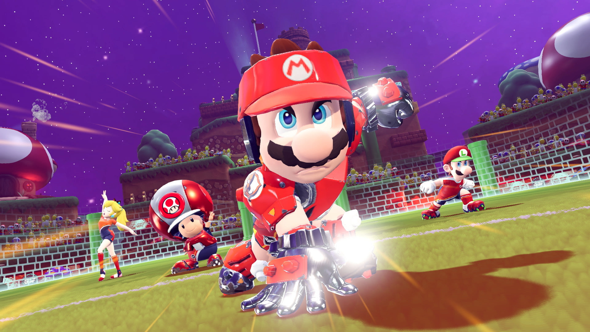 Los mejores fondos de pantalla de Mario Strikers: Battle League para la pantalla del teléfono