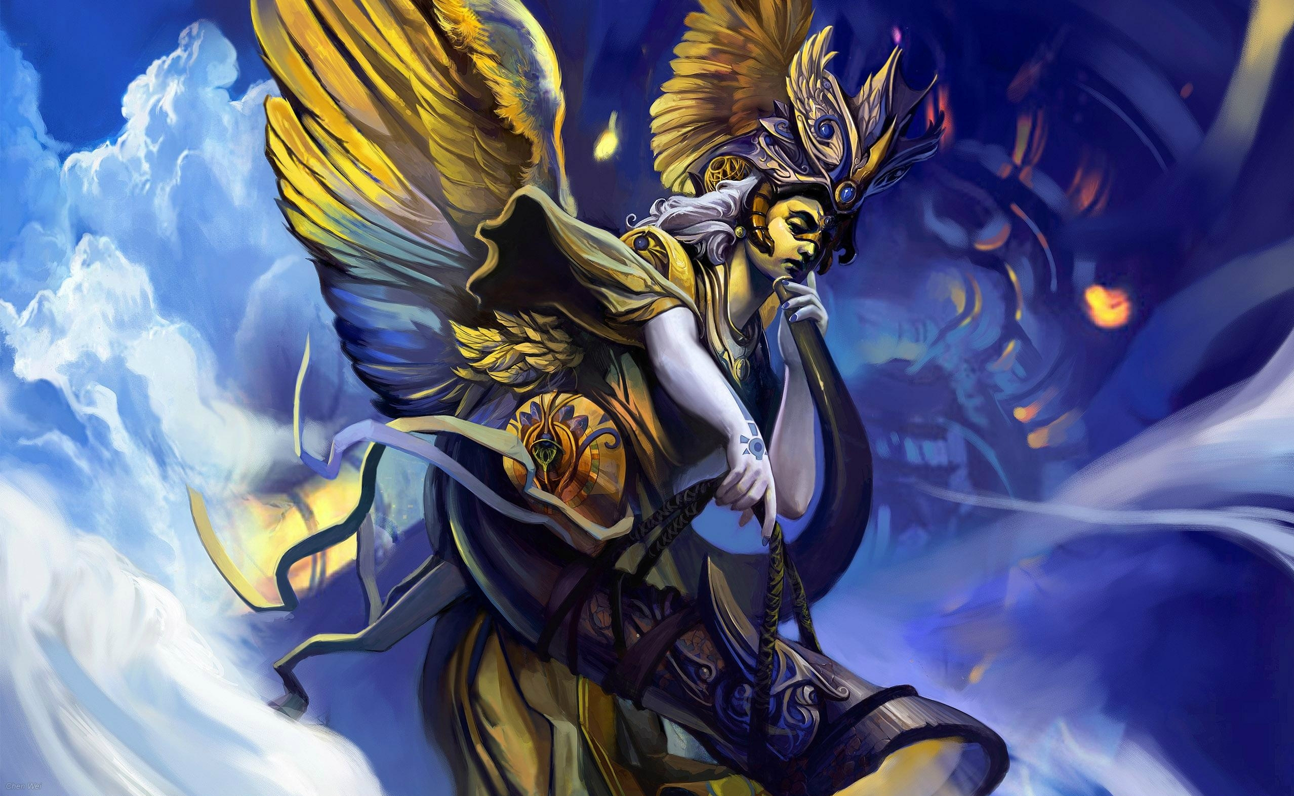 Free download wallpaper Fantasy, Angel on your PC desktop