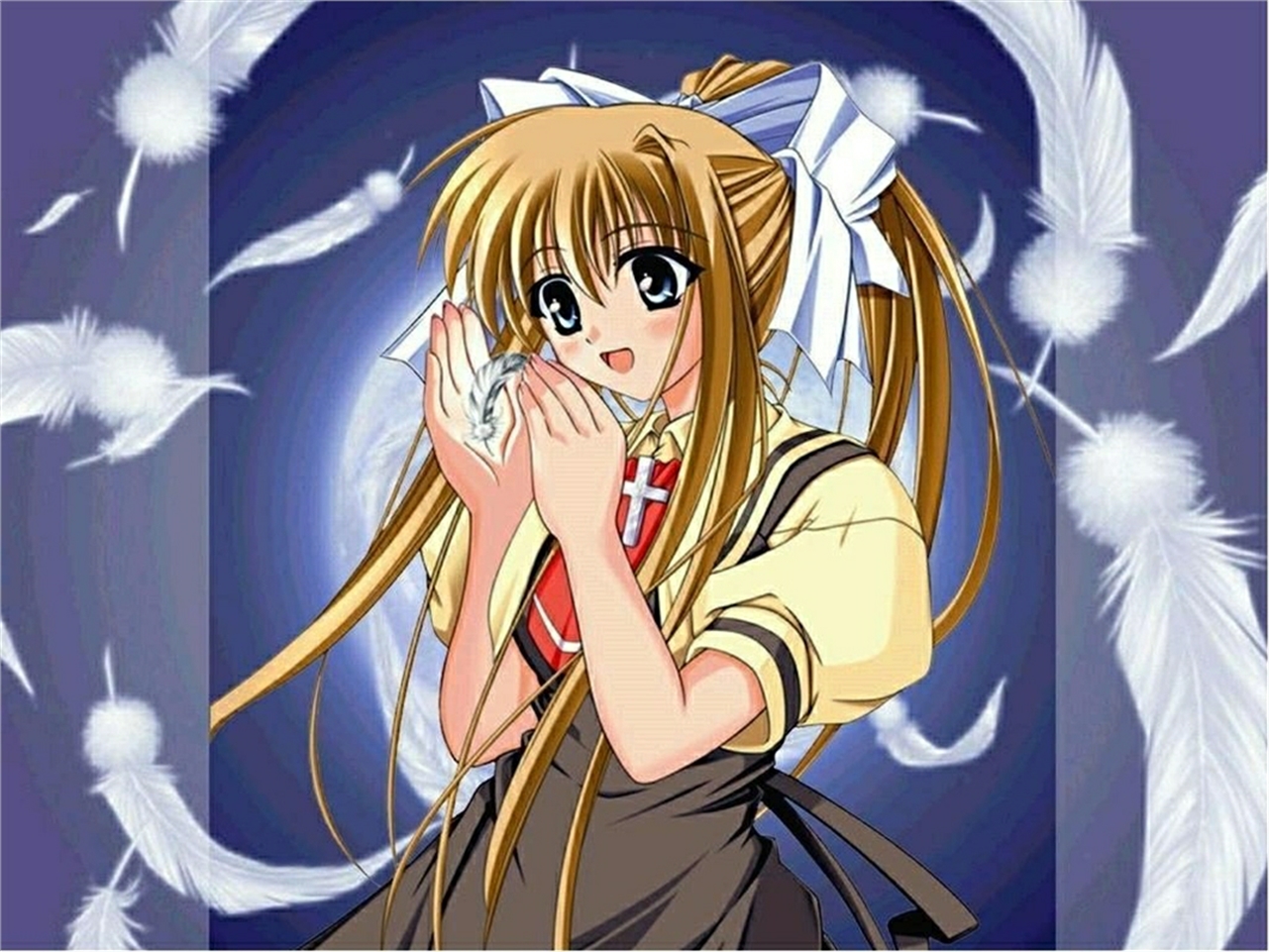 Laden Sie das Luft, Animes, Misuzu Kamio-Bild kostenlos auf Ihren PC-Desktop herunter