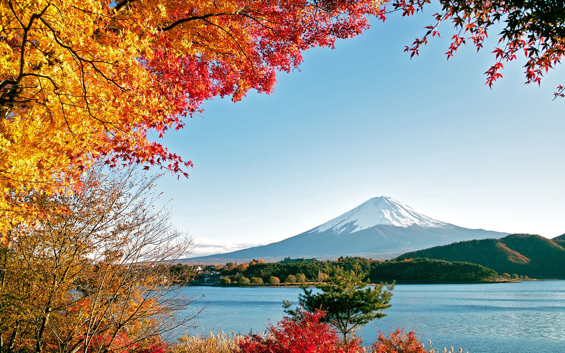 Baixar papel de parede para celular de Paisagem, Natureza, Montanha, Monte Fuji, Terra/natureza gratuito.
