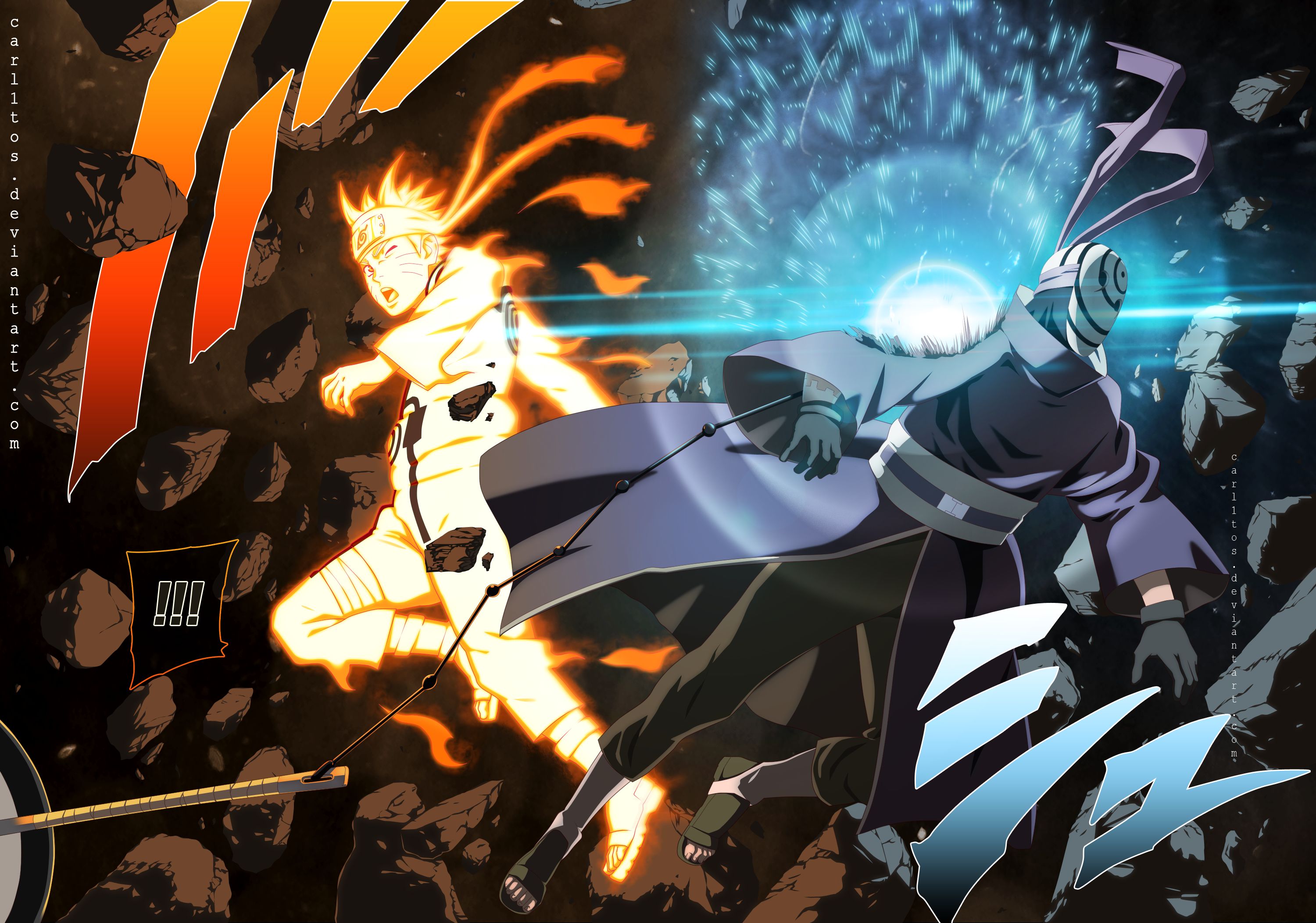 Download mobile wallpaper Anime, Naruto, Naruto Uzumaki, Obito Uchiha, Sage Of Six Paths for free.