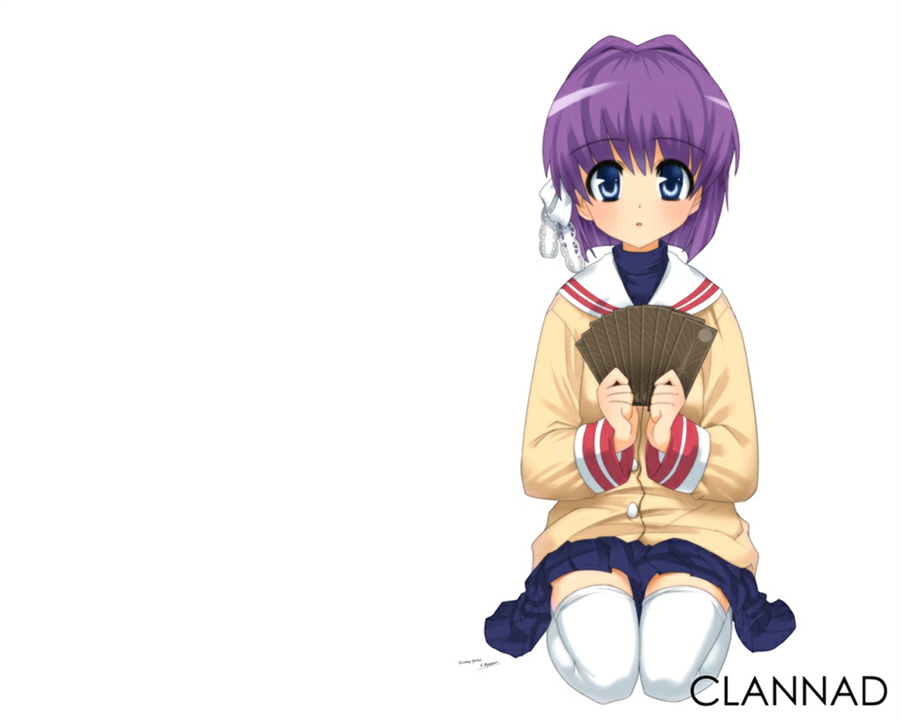 Free download wallpaper Anime, Clannad, Ryou Fujibayashi on your PC desktop