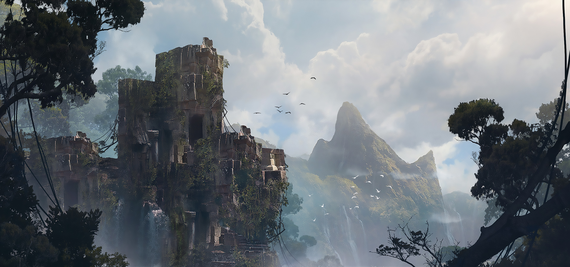 Free download wallpaper Landscape, Fantasy on your PC desktop