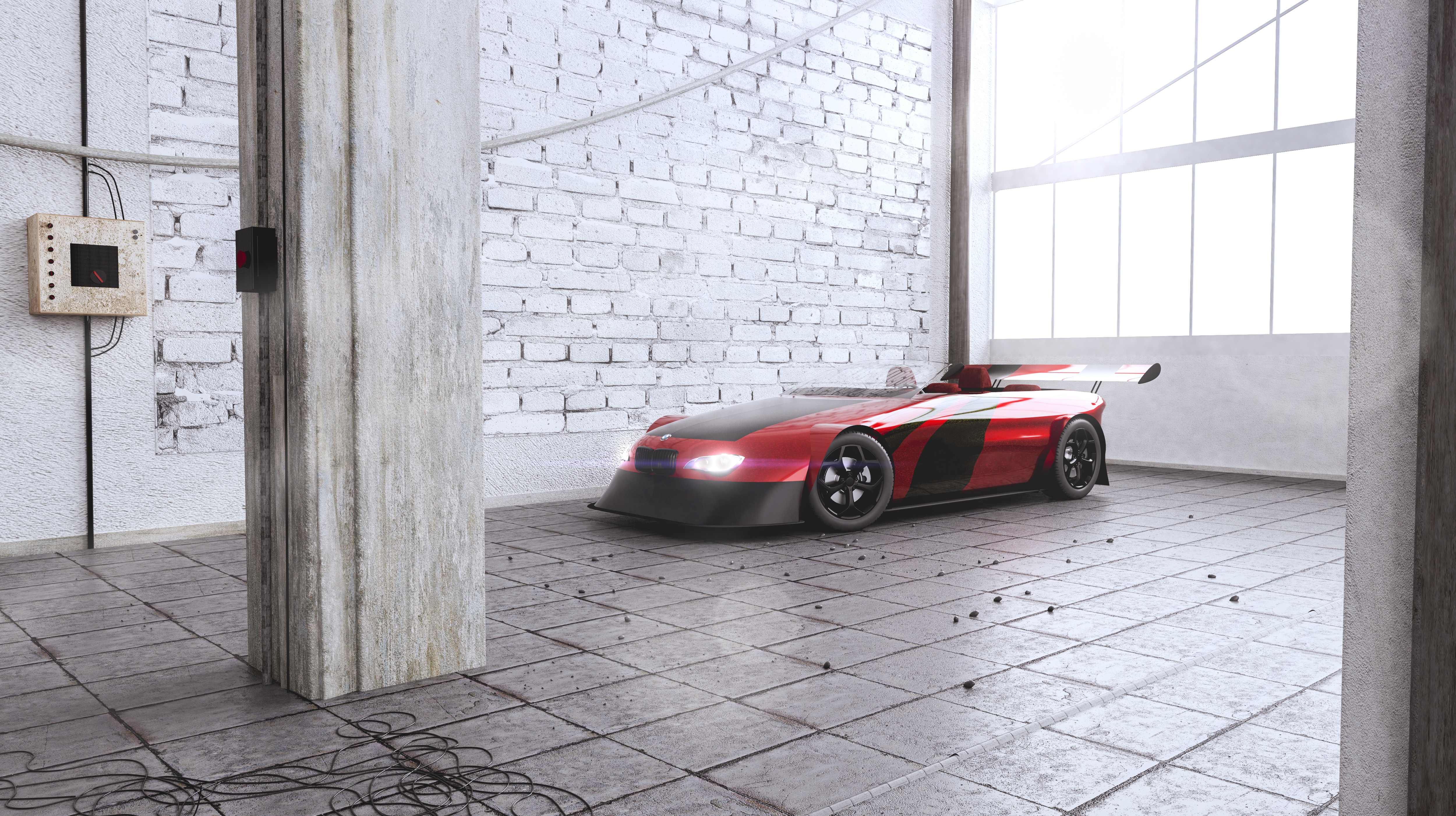 Free download wallpaper Bmw, 3D, Car, Concept Car, Vehicles on your PC desktop