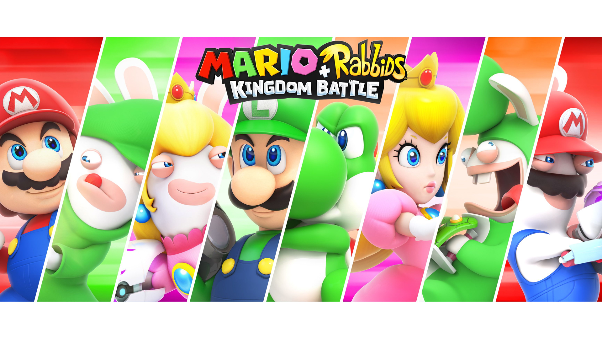Скачать обои Марио + Битва За Королевство Кроликов на телефон бесплатно