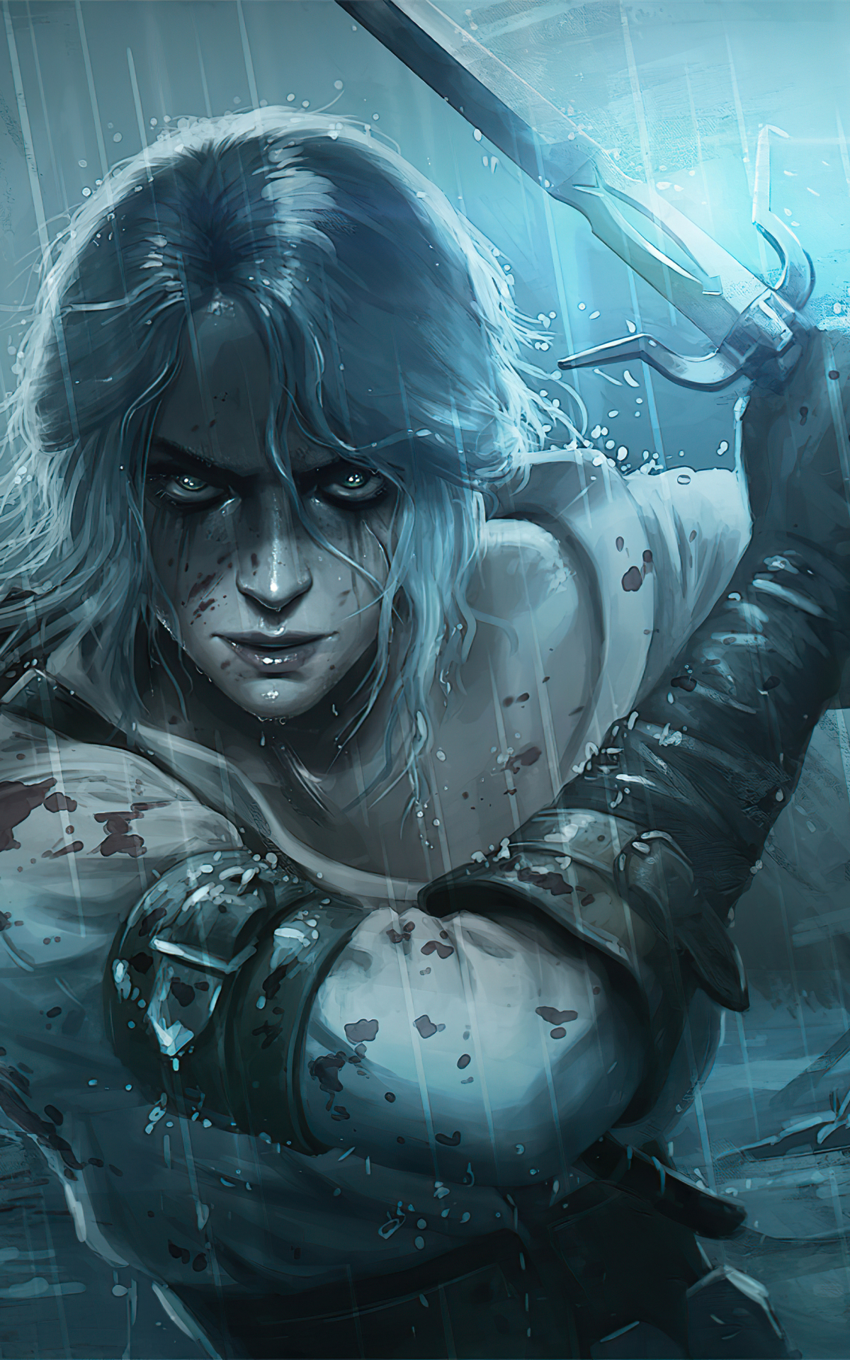 Download mobile wallpaper Video Game, Woman Warrior, The Witcher, The Witcher 3: Wild Hunt, Ciri (The Witcher) for free.