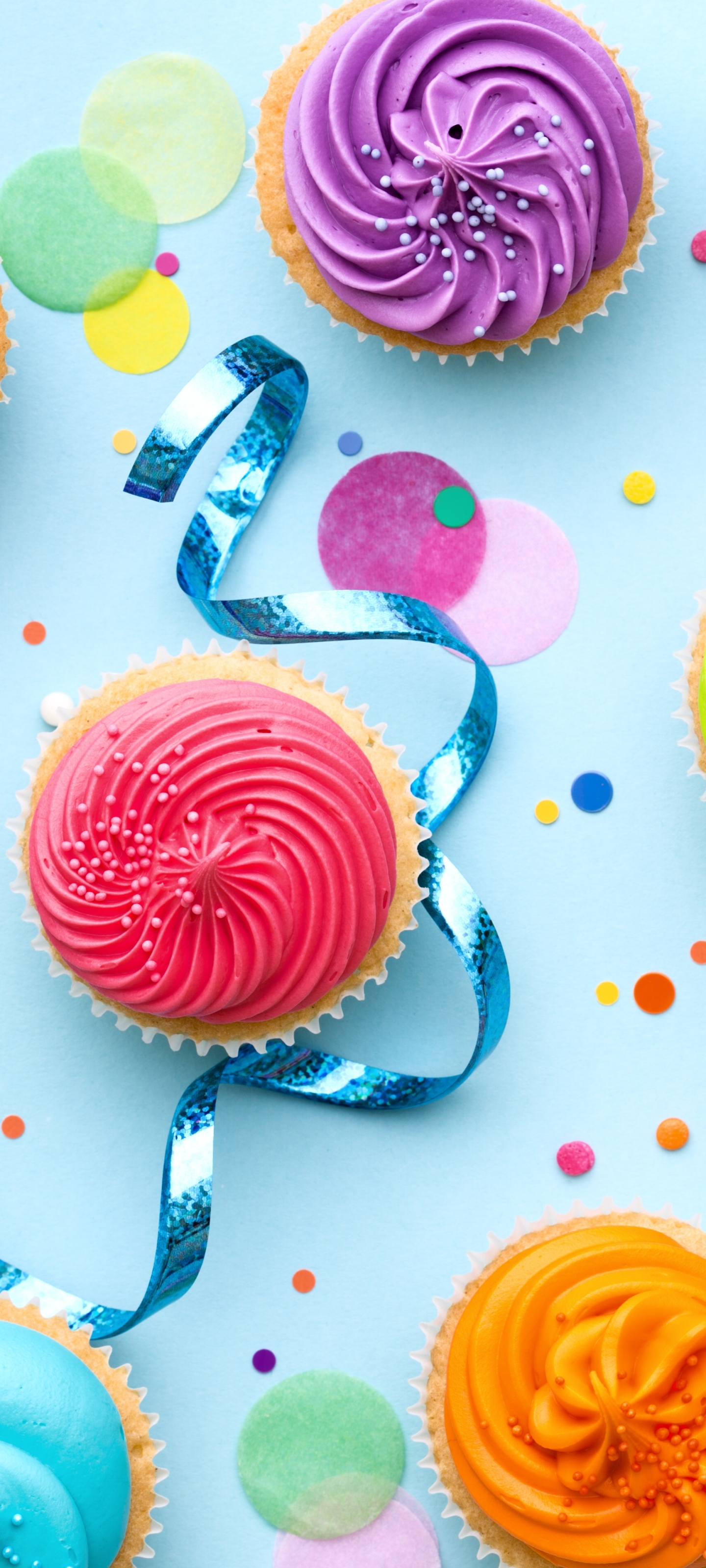 Download mobile wallpaper Food, Still Life, Colorful, Cupcake, Pastry for free.