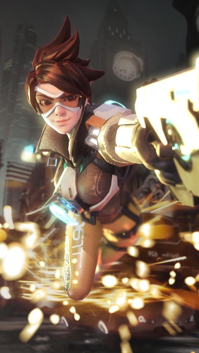 Download mobile wallpaper Overwatch, Video Game, Tracer (Overwatch) for free.