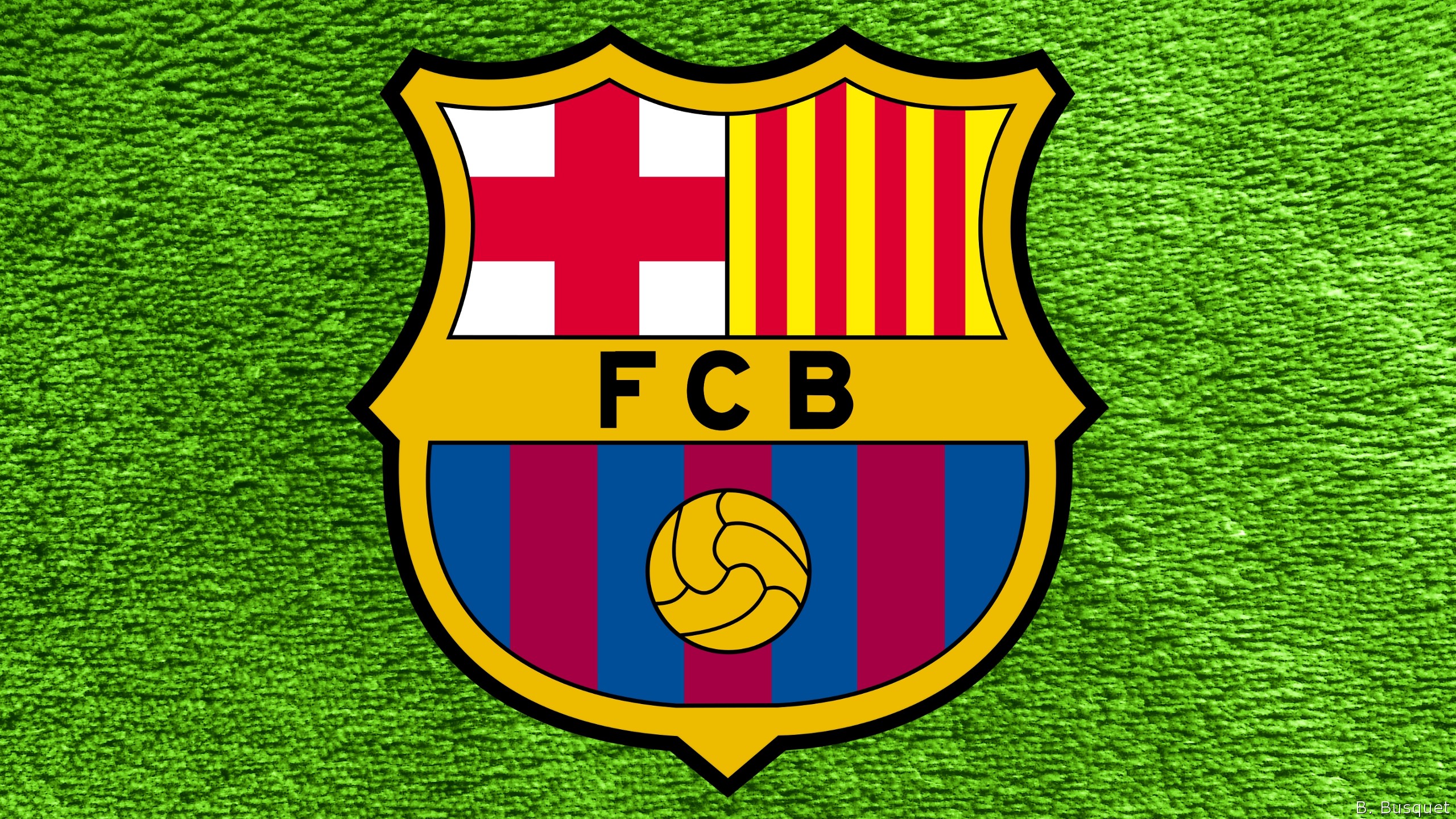 Скачати мобільні шпалери Спорт, Футбол, Логотип, Емблема, Фк Барселона безкоштовно.