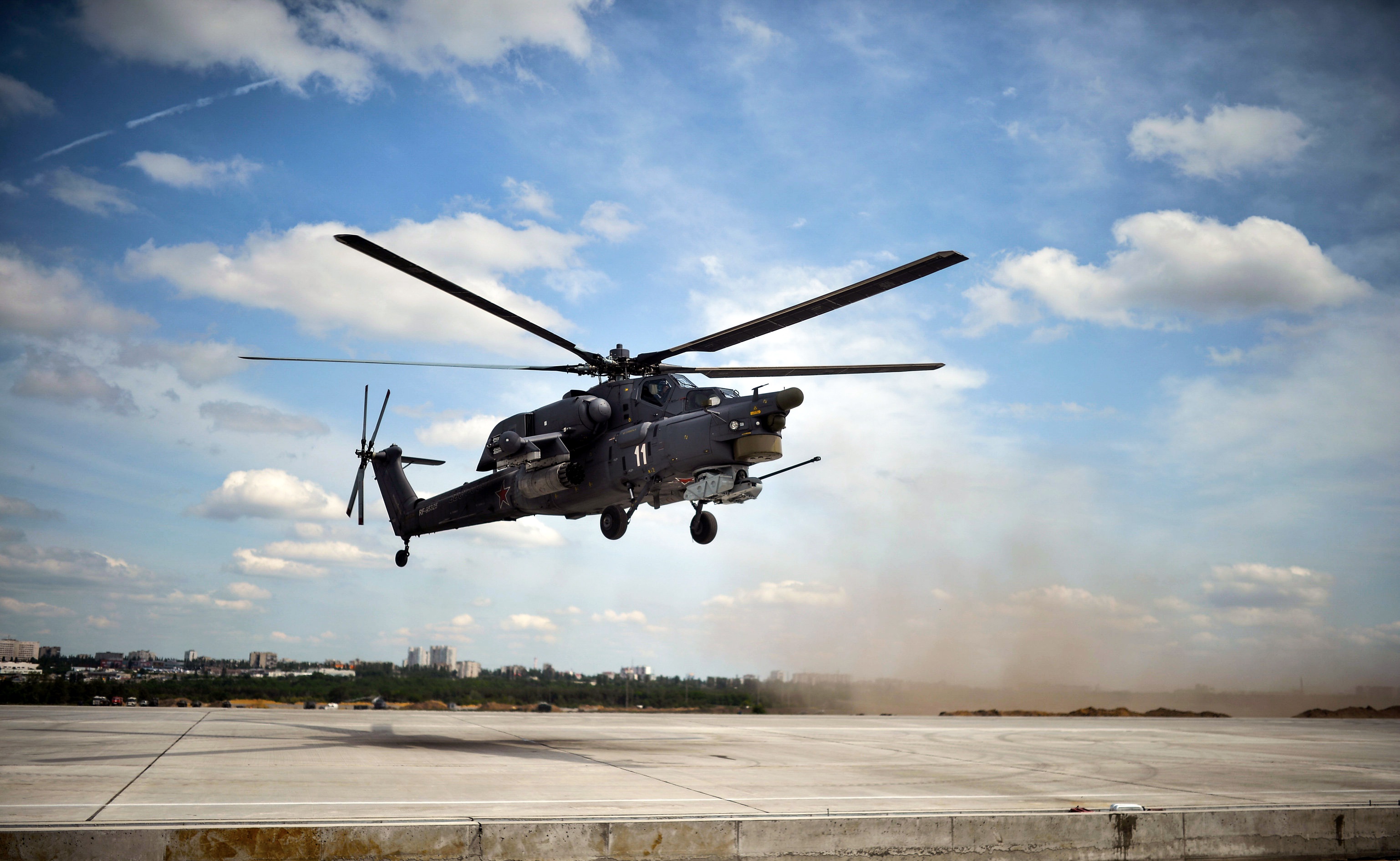 429095画像をダウンロード軍隊, ミル mi 28, 航空機, 攻撃ヘリコプター, ヘリコプター, 軍用ヘリコプター-壁紙とスクリーンセーバーを無料で
