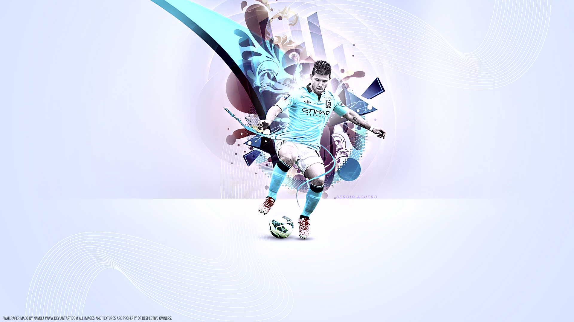 Free download wallpaper Sports, Soccer, Manchester City F C, Sergio Agüero on your PC desktop