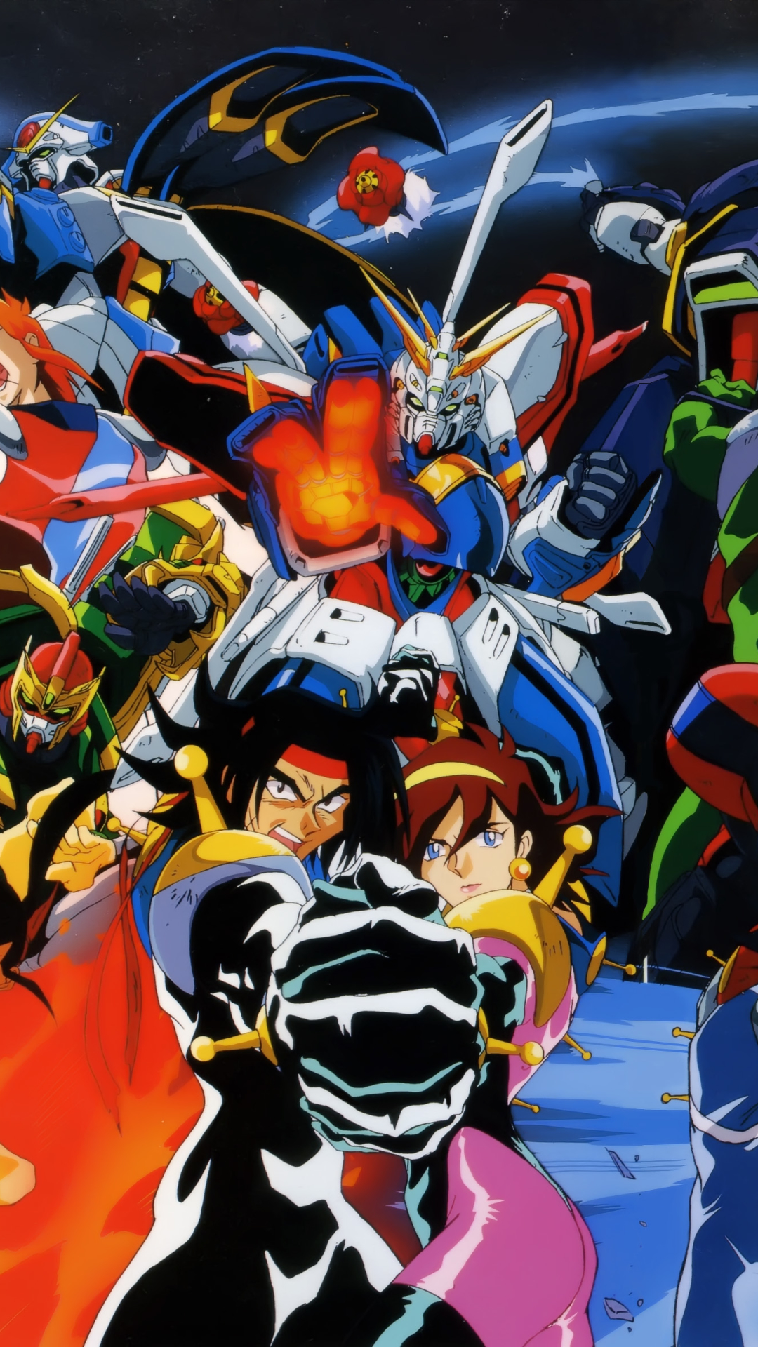 Handy-Wallpaper Animes, Gundam, Kidô Butoden Ji Gandamu kostenlos herunterladen.