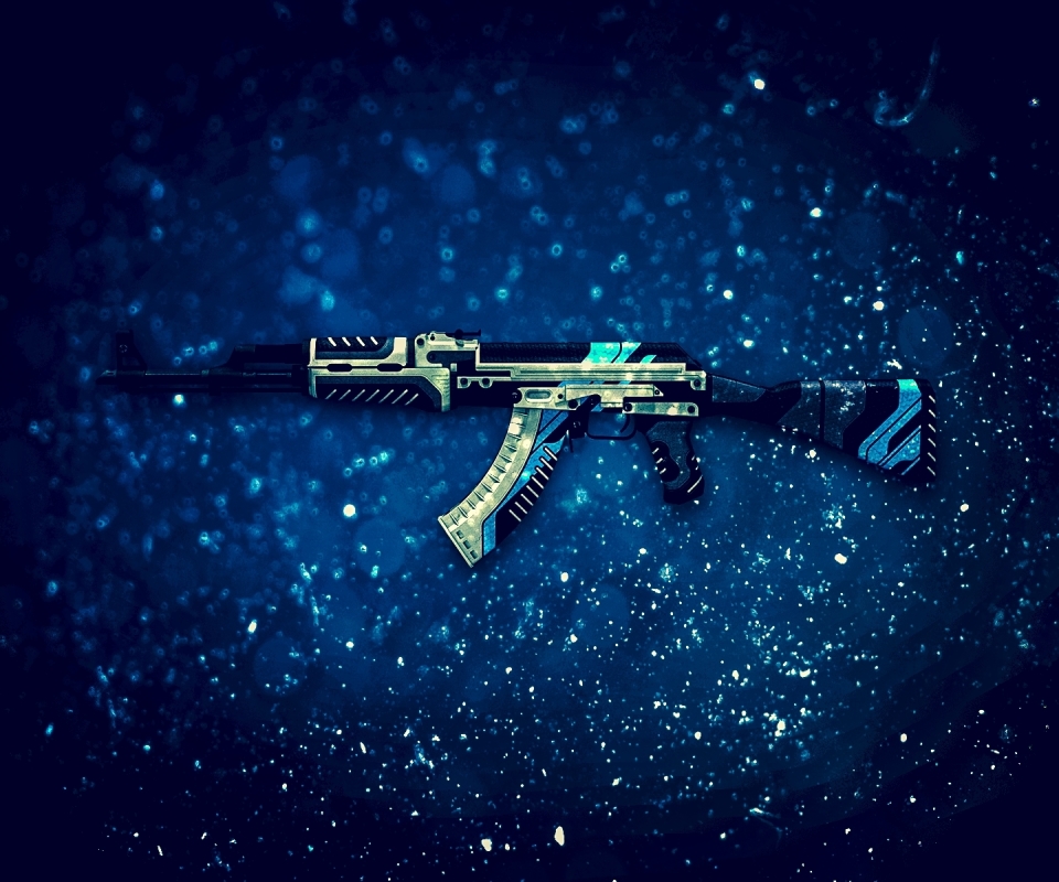 Download mobile wallpaper Counter Strike, Video Game, Assault Rifle, Ak 47, Counter Strike: Global Offensive for free.