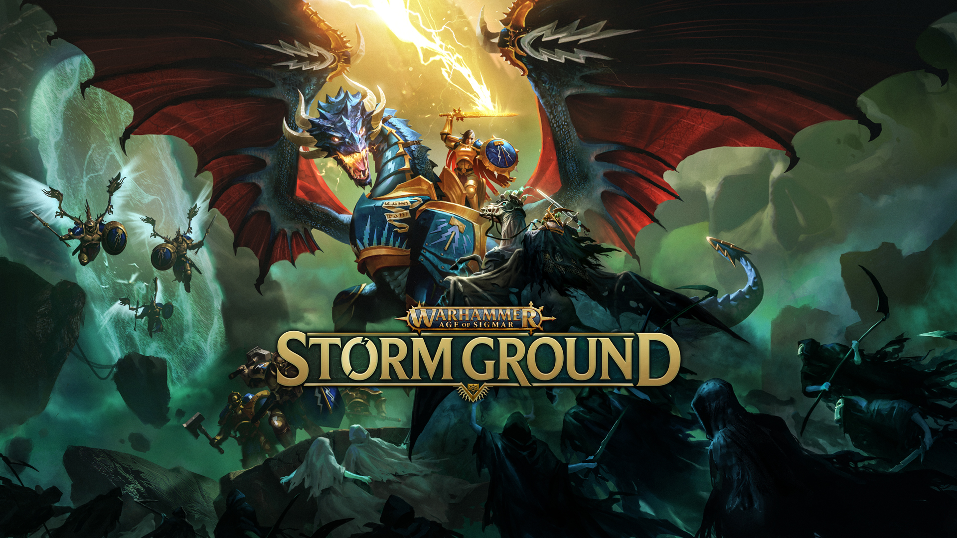 Популярні заставки і фони Warhammer Age Of Sigmar: Storm Ground на комп'ютер