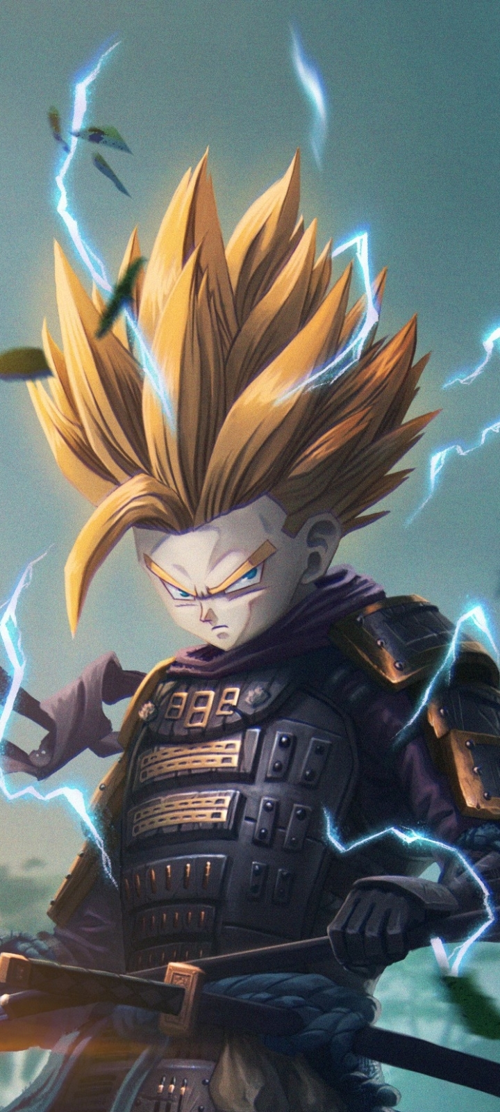 Download mobile wallpaper Anime, Samurai, Dragon Ball, Gohan (Dragon Ball) for free.