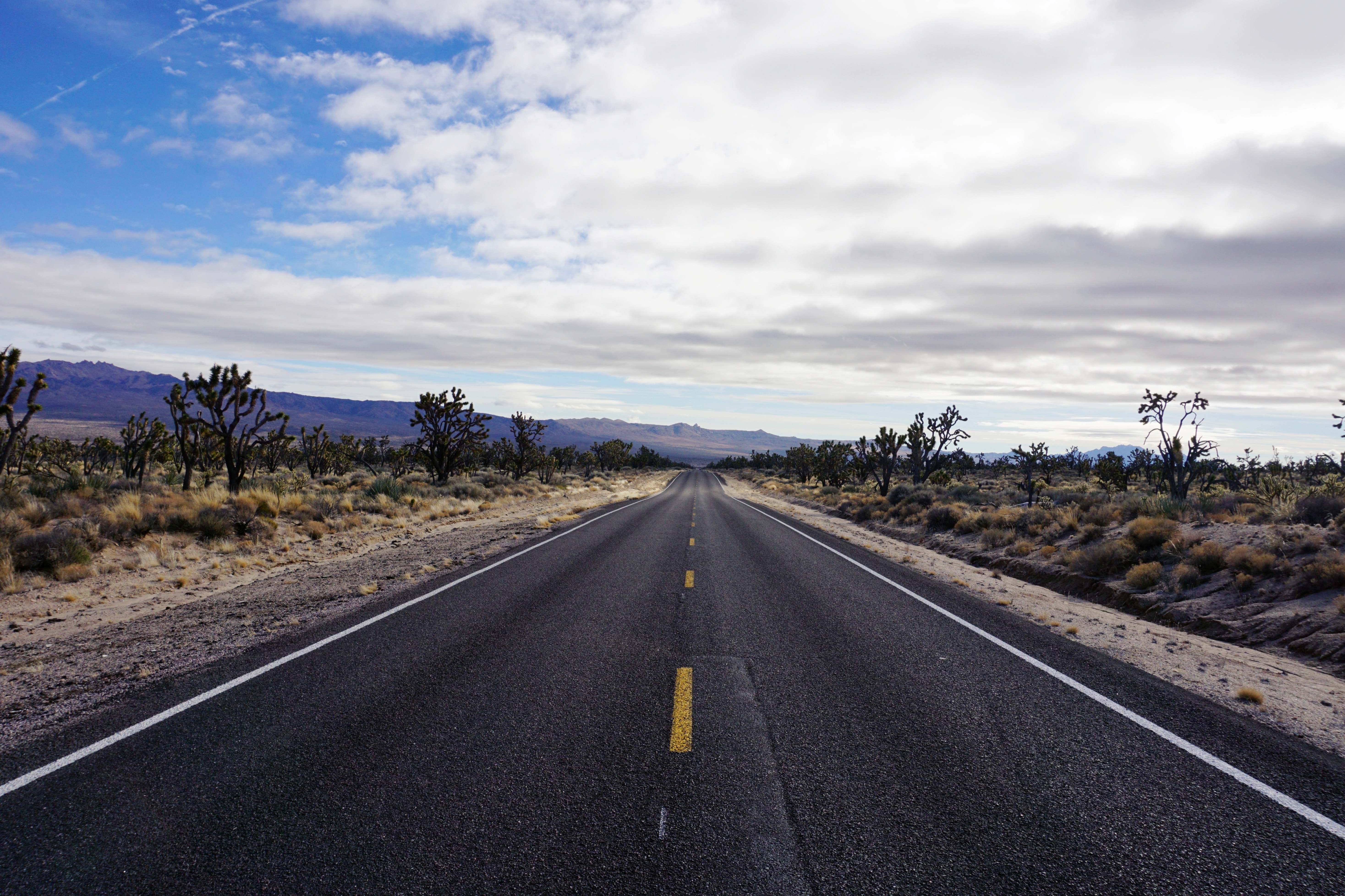 Download mobile wallpaper Landscape, Nature, Desert, Road, Man Made for free.