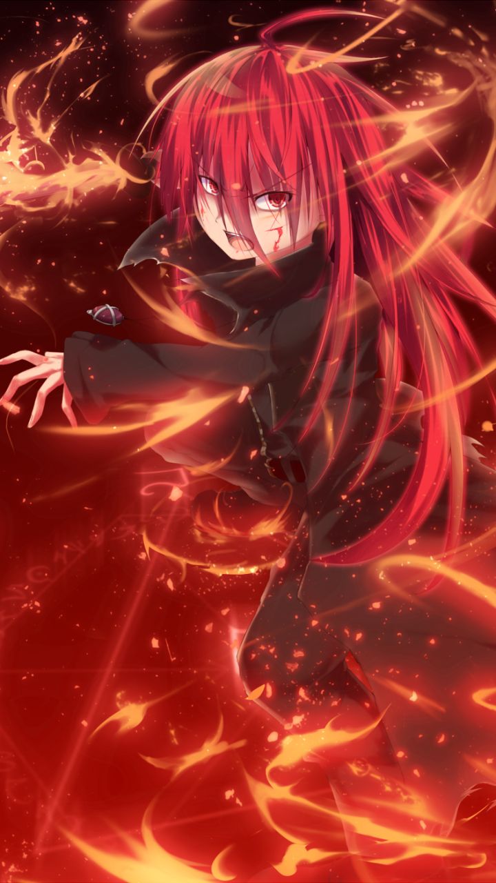 Download mobile wallpaper Anime, Red Eyes, Red Hair, Shakugan No Shana, Shana (Shakugan No Shana) for free.