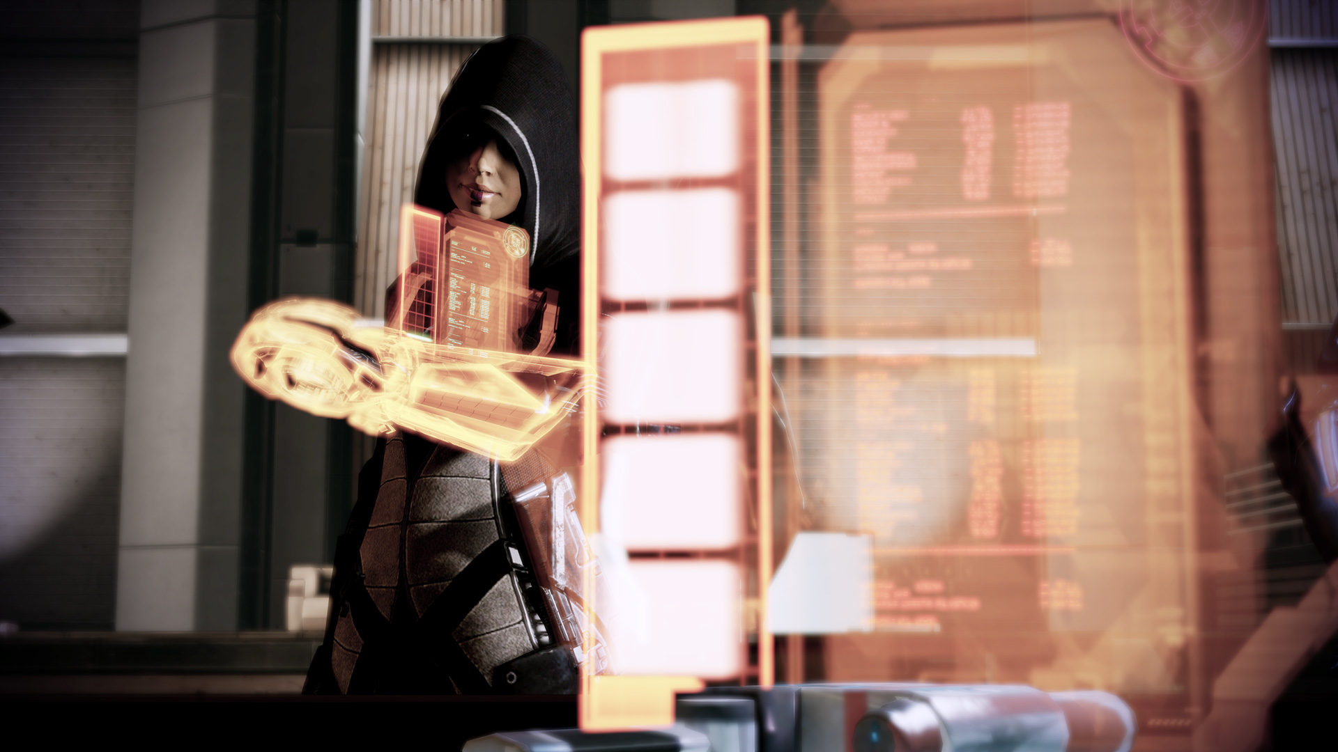Laden Sie das Mass Effect, Computerspiele, Mass Effect 2, Kasumi Goto-Bild kostenlos auf Ihren PC-Desktop herunter