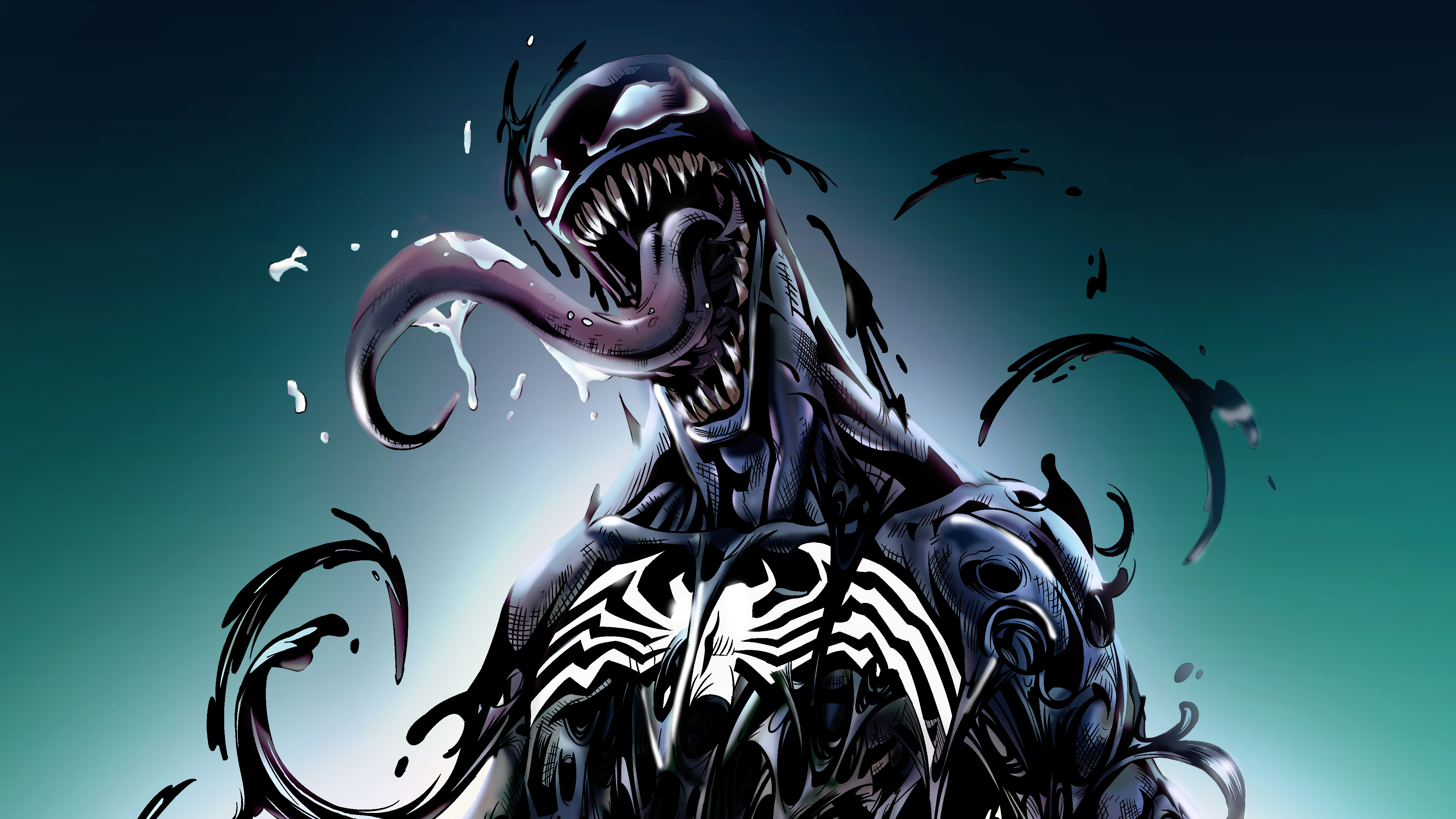 Handy-Wallpaper Comics, Dc Comics, Venom kostenlos herunterladen.