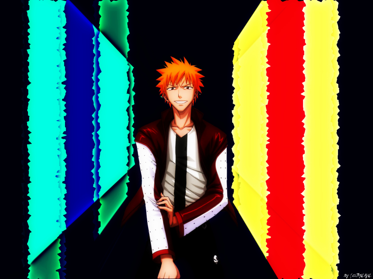 Handy-Wallpaper Bleach, Animes, Ichigo Kurosaki kostenlos herunterladen.