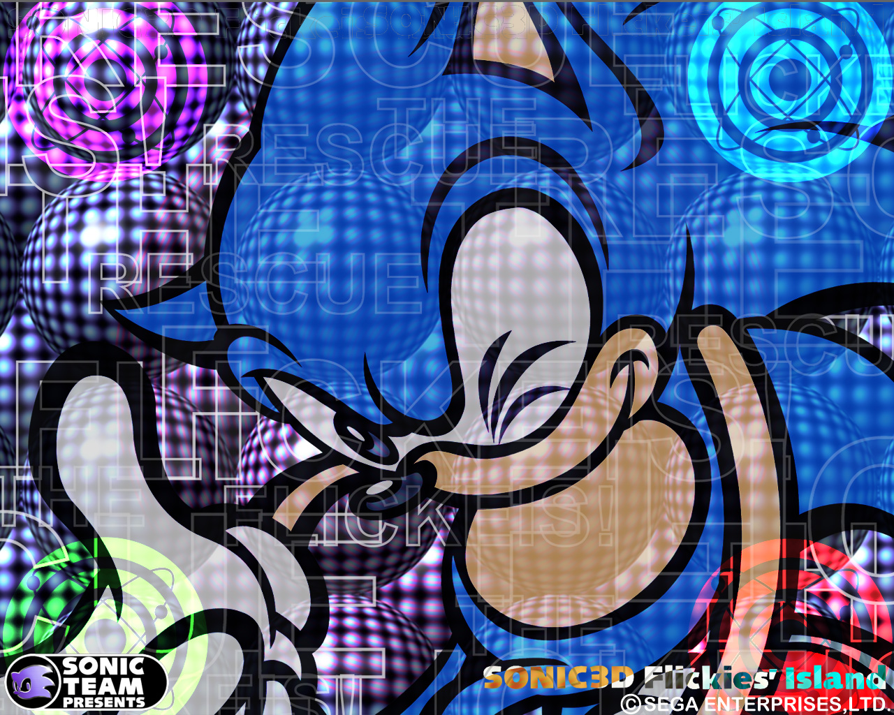 Handy-Wallpaper Computerspiele, Sonic 3D Explosion kostenlos herunterladen.