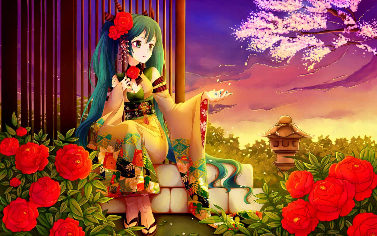 Handy-Wallpaper Vocaloid, Hatsune Miku, Animes kostenlos herunterladen.