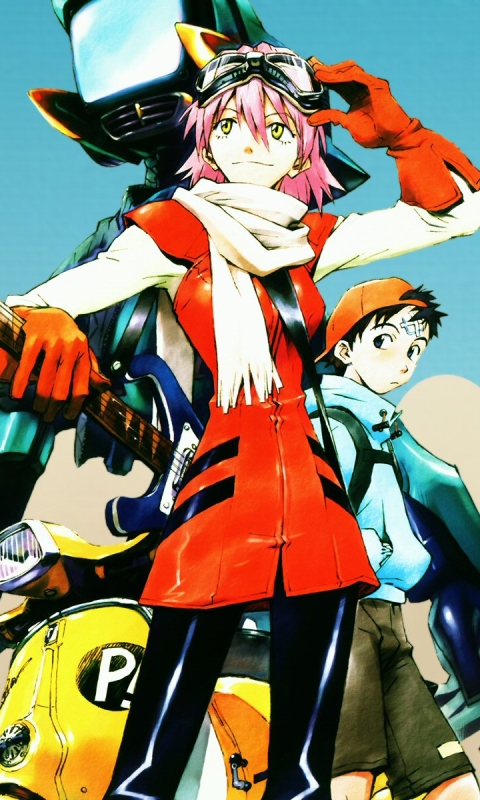 Handy-Wallpaper Animes, Flcl kostenlos herunterladen.