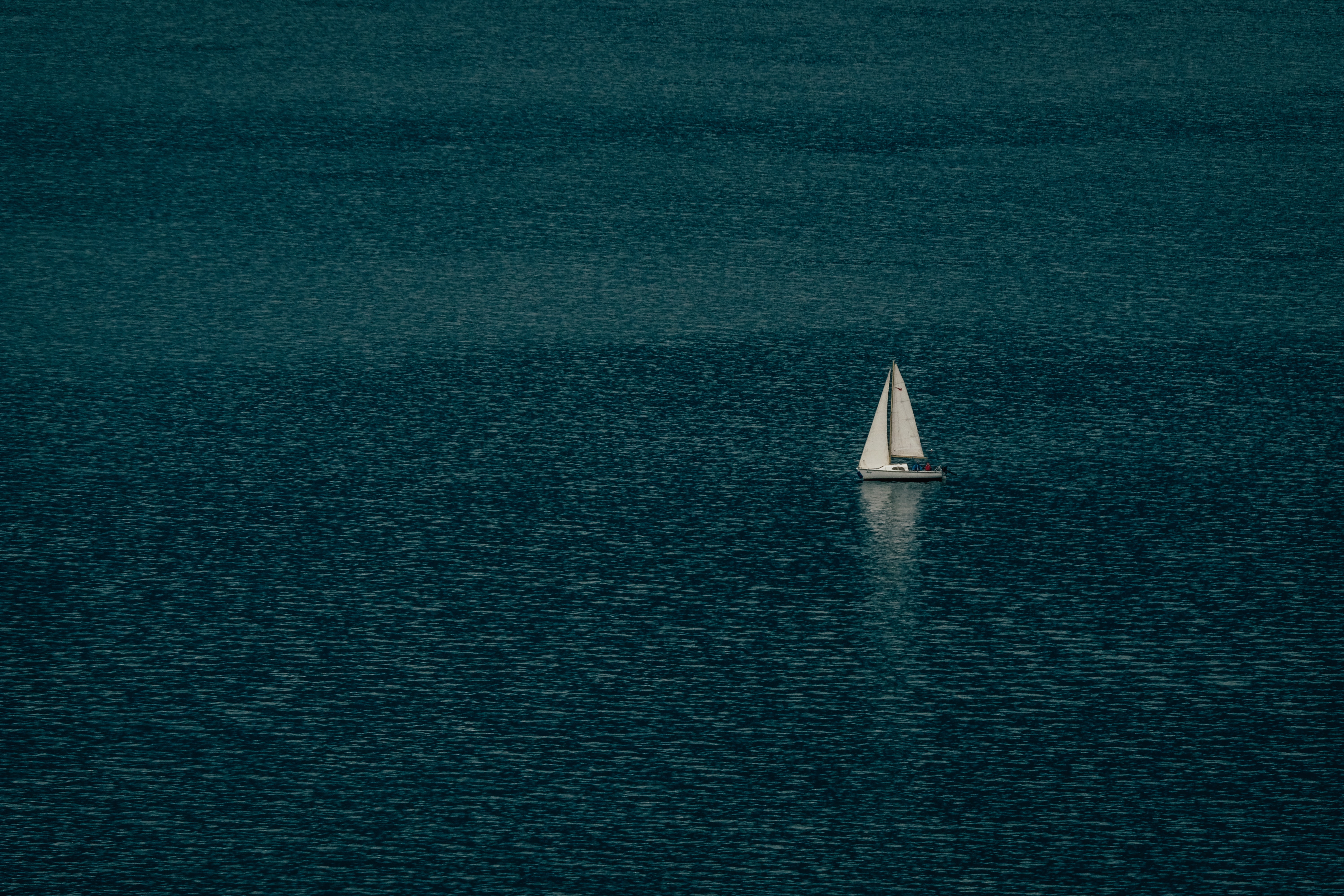 minimalism, sailboat, sea, water, miscellanea, miscellaneous, sailfish