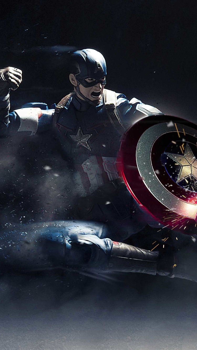 Download mobile wallpaper Captain America, Movie, Captain America: Civil War for free.