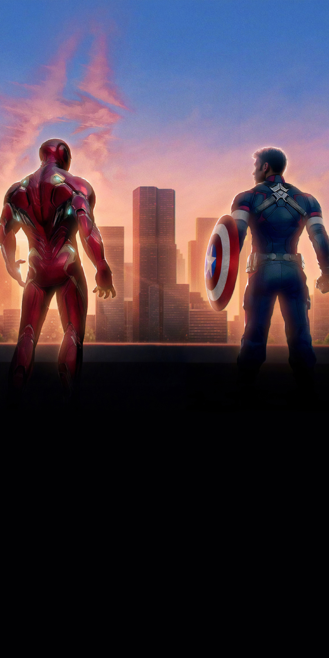 Handy-Wallpaper Filme, Ironman, Kapitän Amerika, Die Rächer, Avengers: Endgame kostenlos herunterladen.