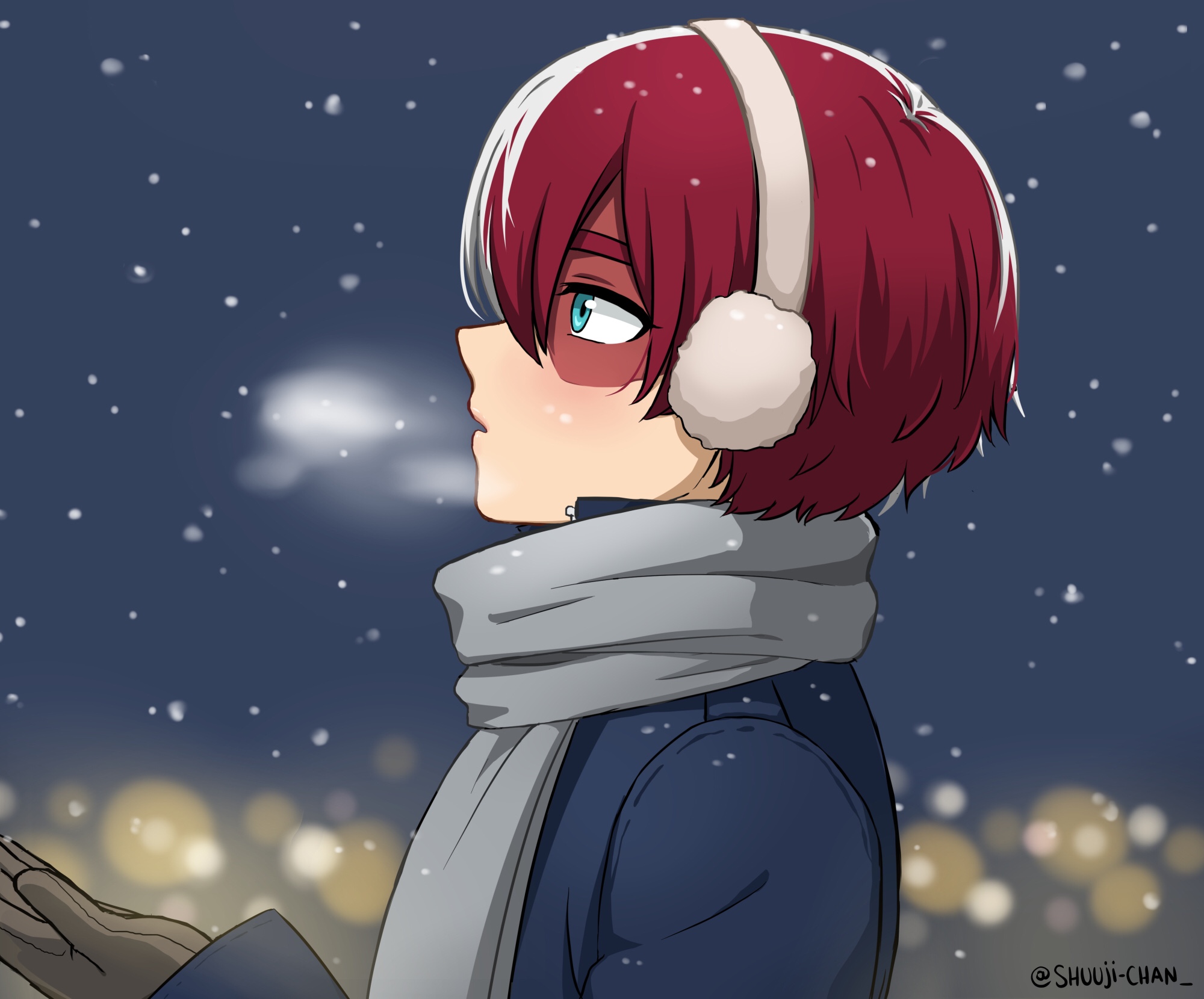 Baixar papel de parede para celular de Anime, Shoto Todoroki, Minha Academia De Heróis gratuito.