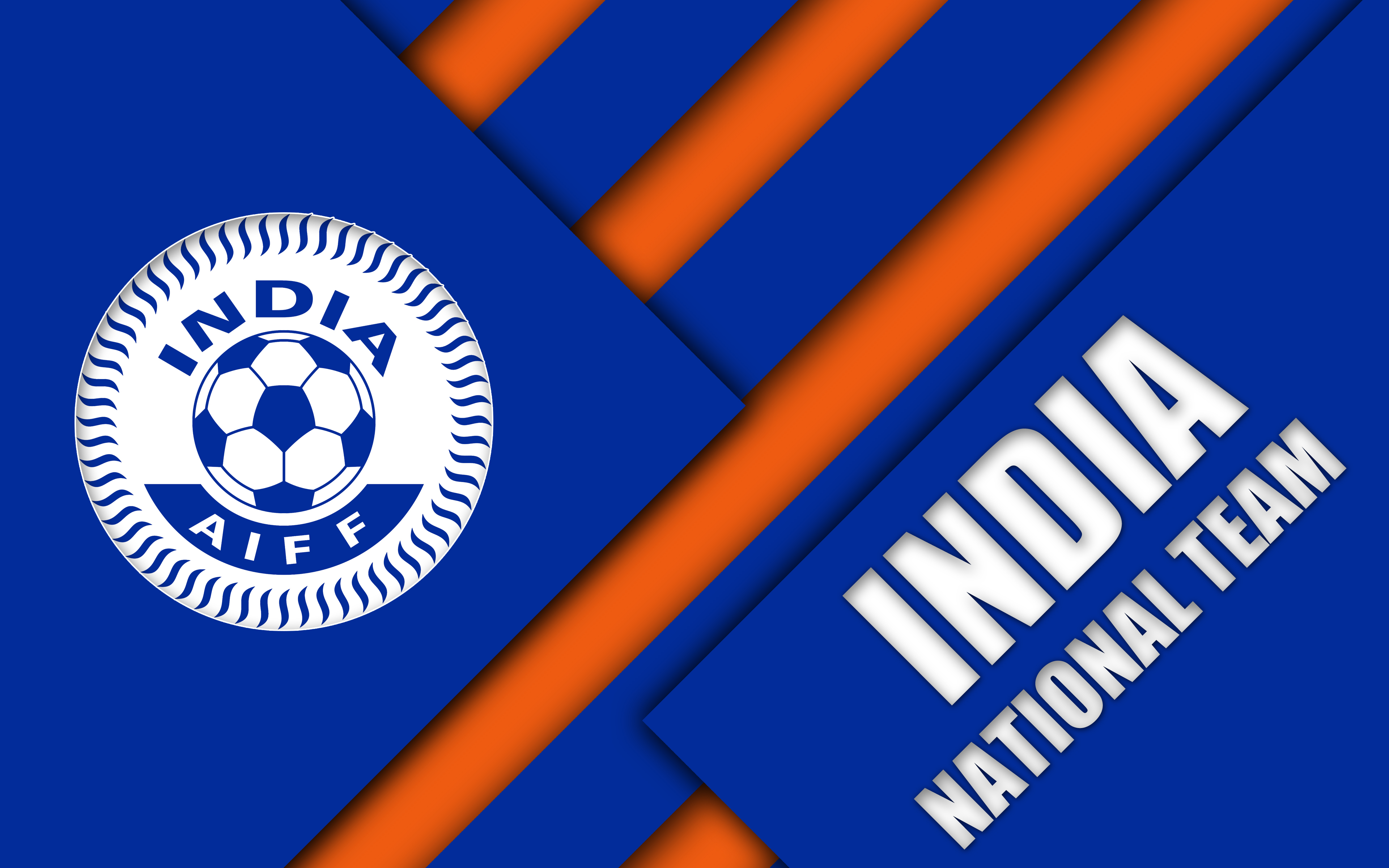 無料モバイル壁紙スポーツ, サッカー, ロゴ, 象徴, インド, サッカー インド代表をダウンロードします。